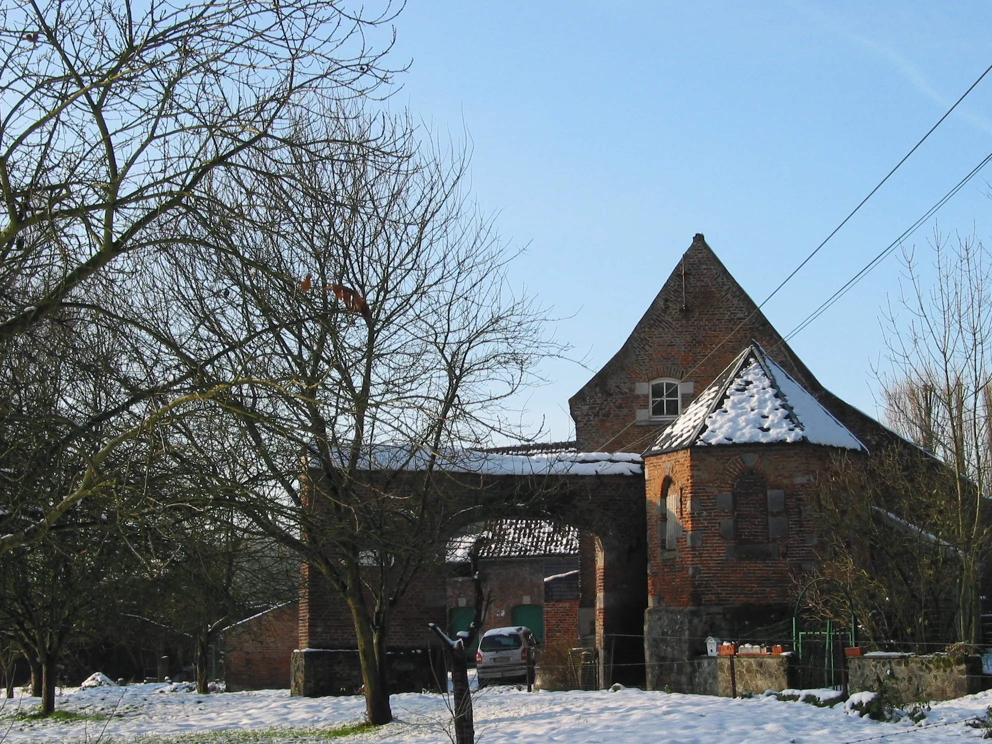 Photo showing: Thieu (Belgium), the Renardise farm (XVIIIth century).