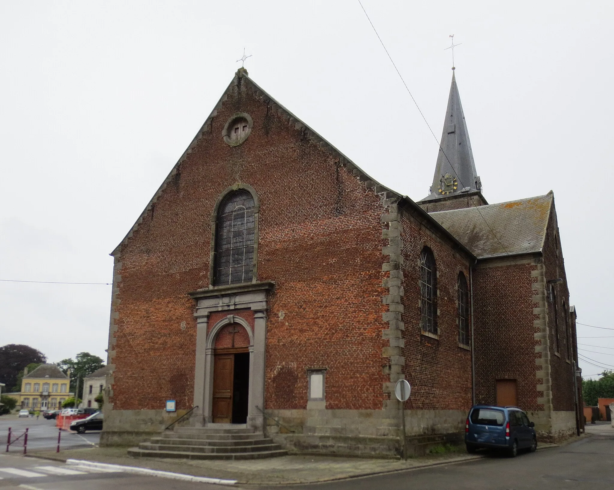 Photo showing: L'église de Quevaucamps.