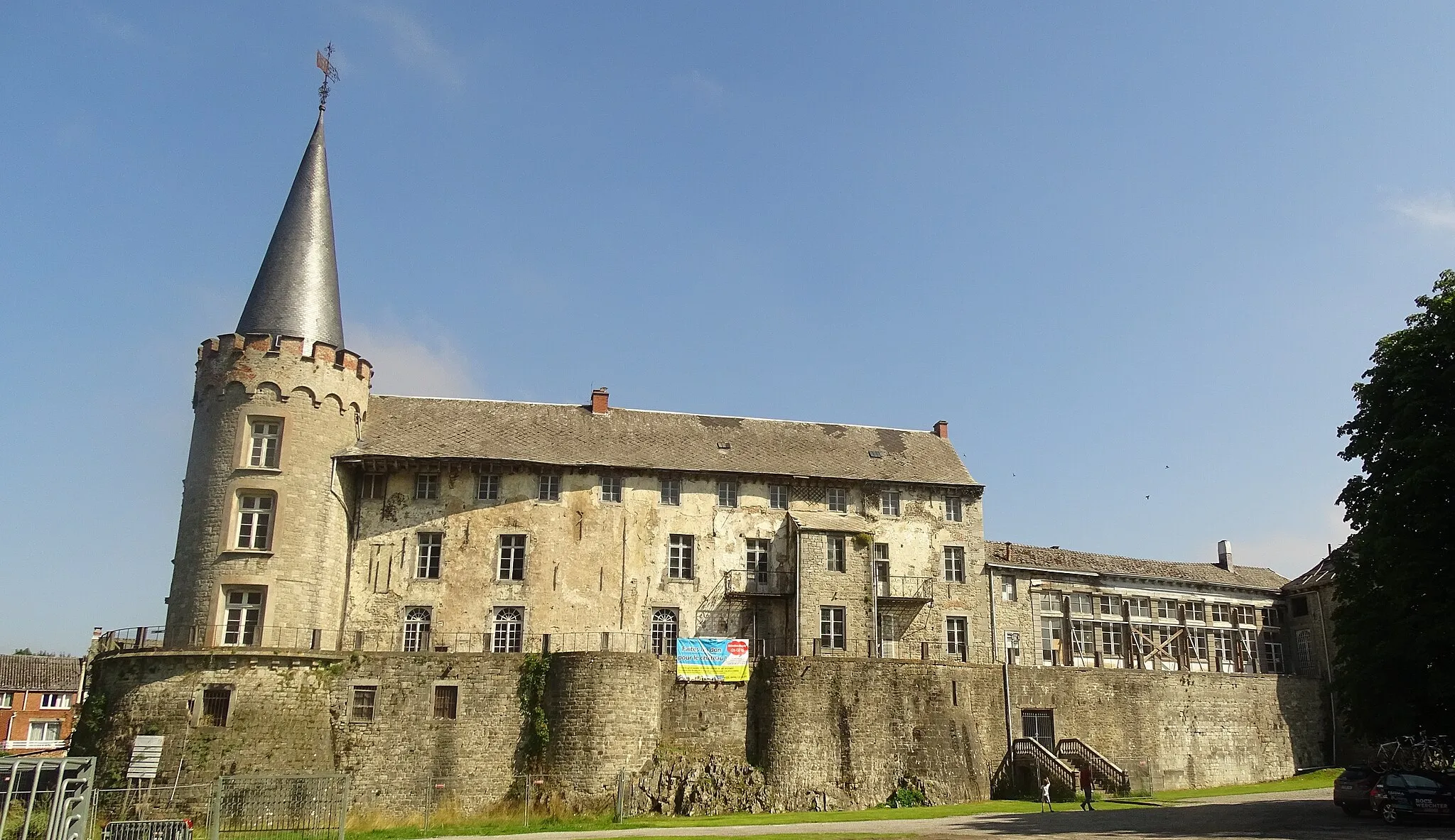 Photo showing: Reportage réalisé le vendredi 7 août à l'occasion du départ de la troisième étape du Tour de la province de Namur 2015 à Florennes, Belgique.