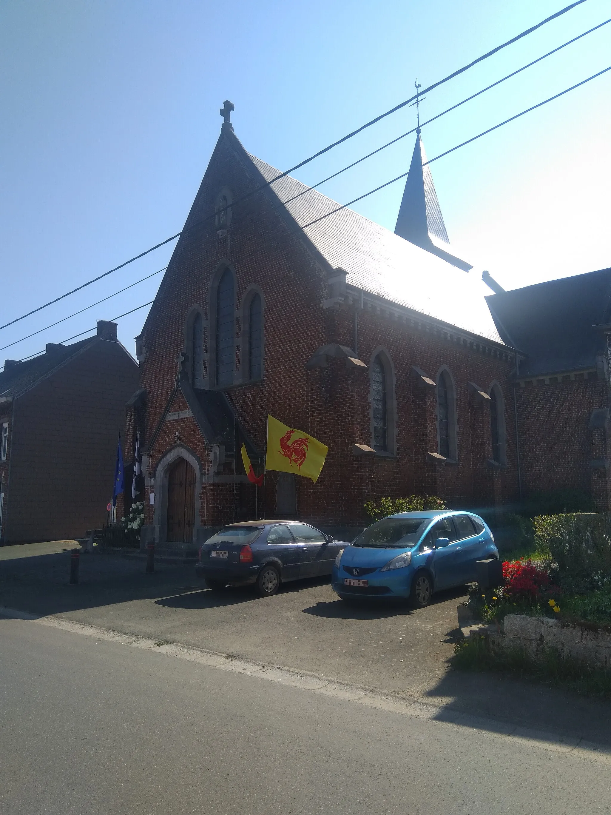 Photo showing: Église Sainte Anne à Labliau (Enghien, Belgique)