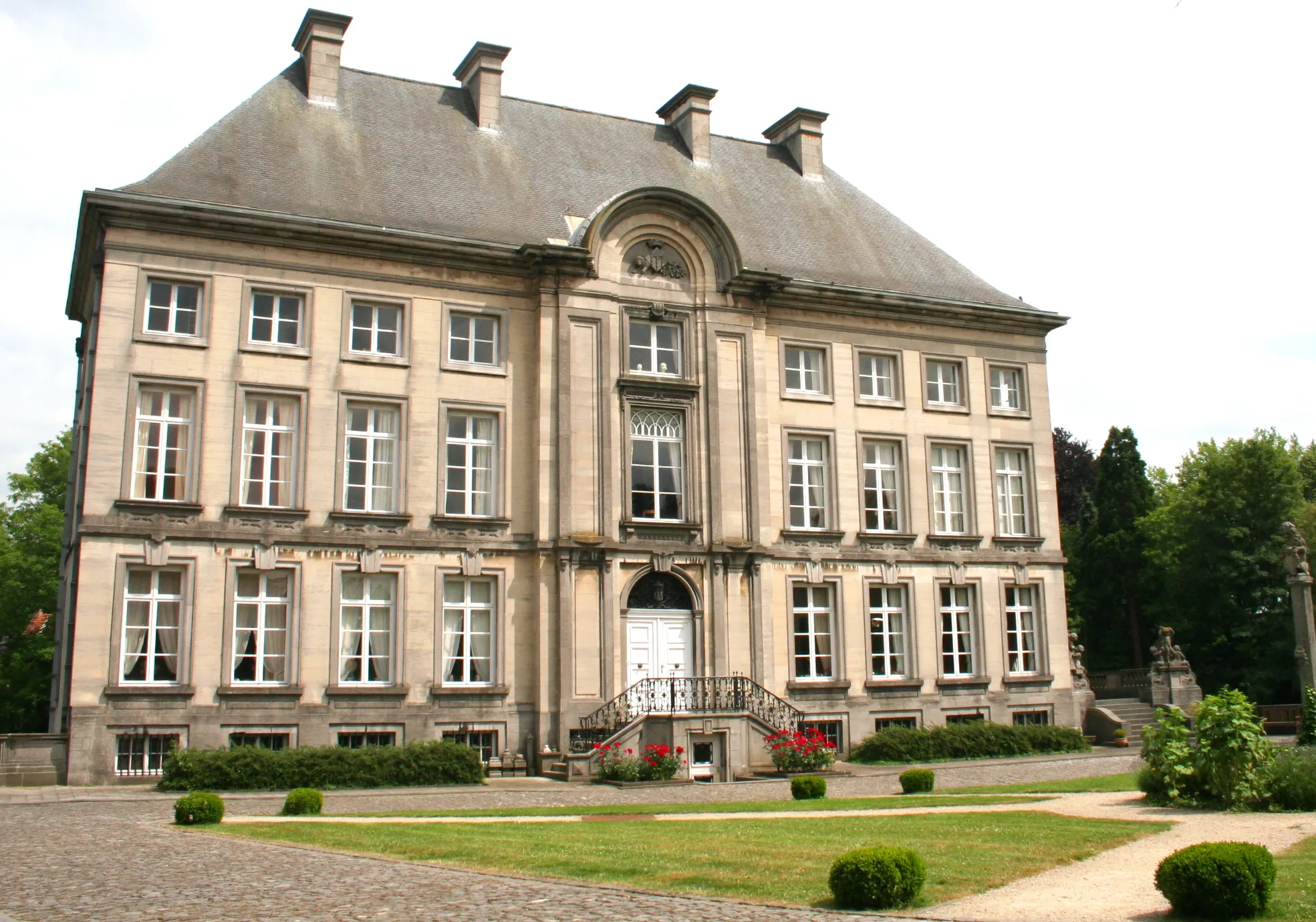 Photo showing: Feluy (Belgium),  the castle (XIV/XVIIIth centuries).