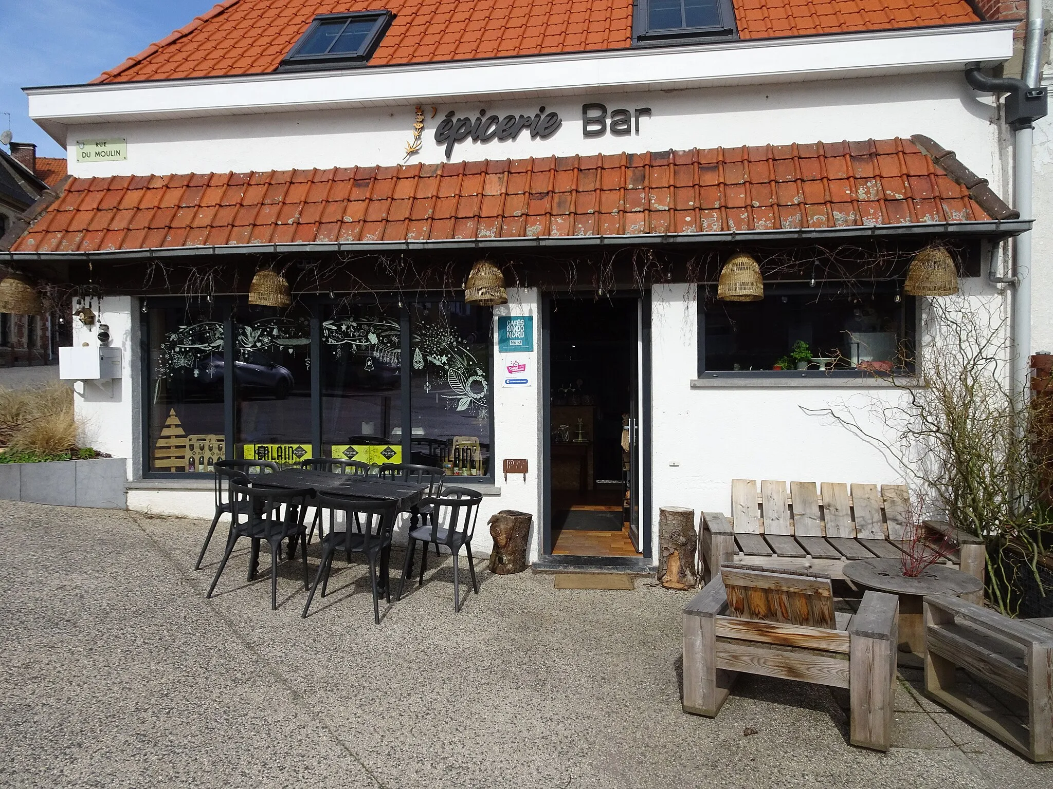 Photo showing: L'épicerie bar de Sebourg