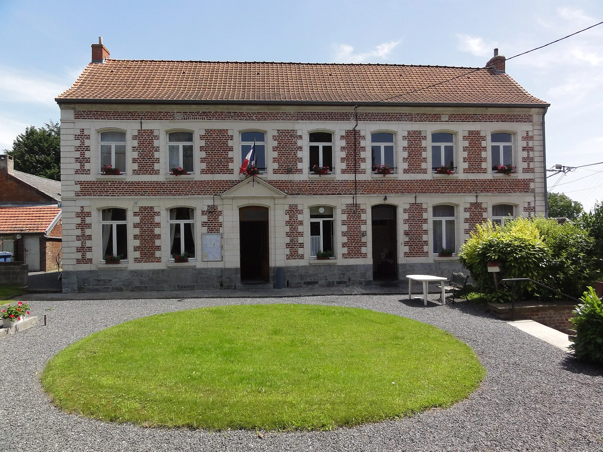 Photo showing: Bettrechies (Nord, Fr) mairie