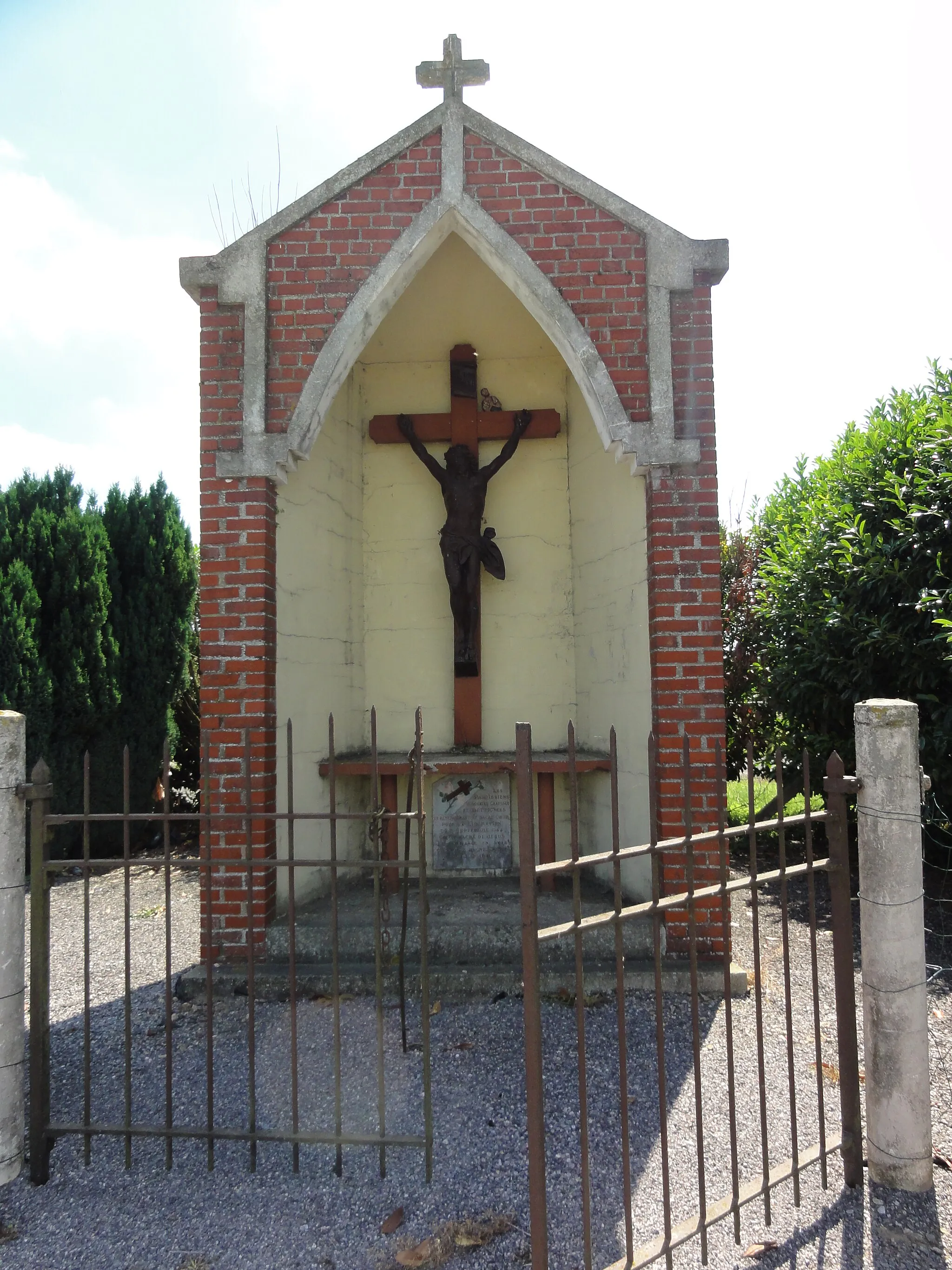 Photo showing: Gognies-Chaussée (Nord, Fr) chapelle du calvaire