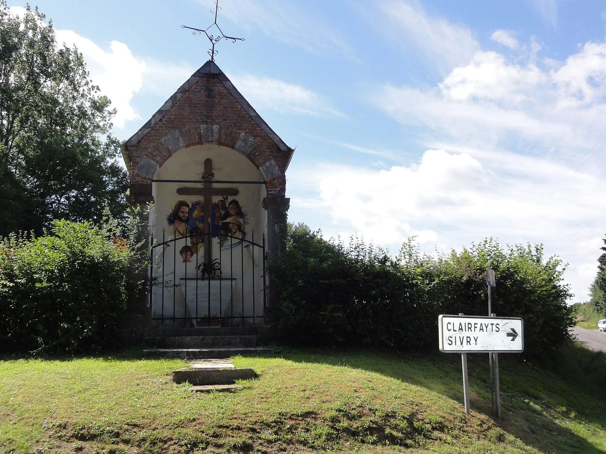 Photo showing: Beaurieux (Nord, Fr) chapelle - calvaire