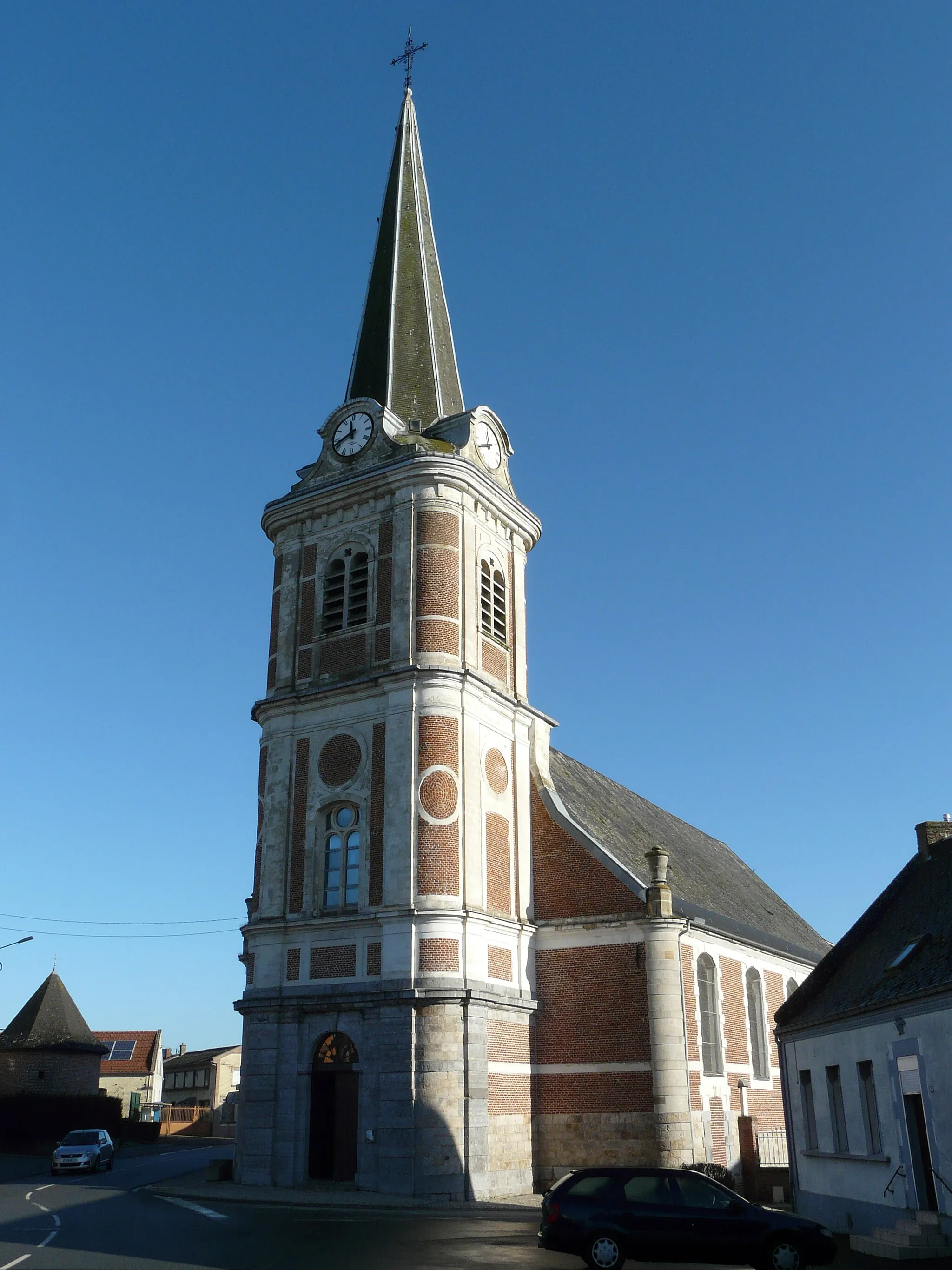 Photo showing: L'église de Viesly