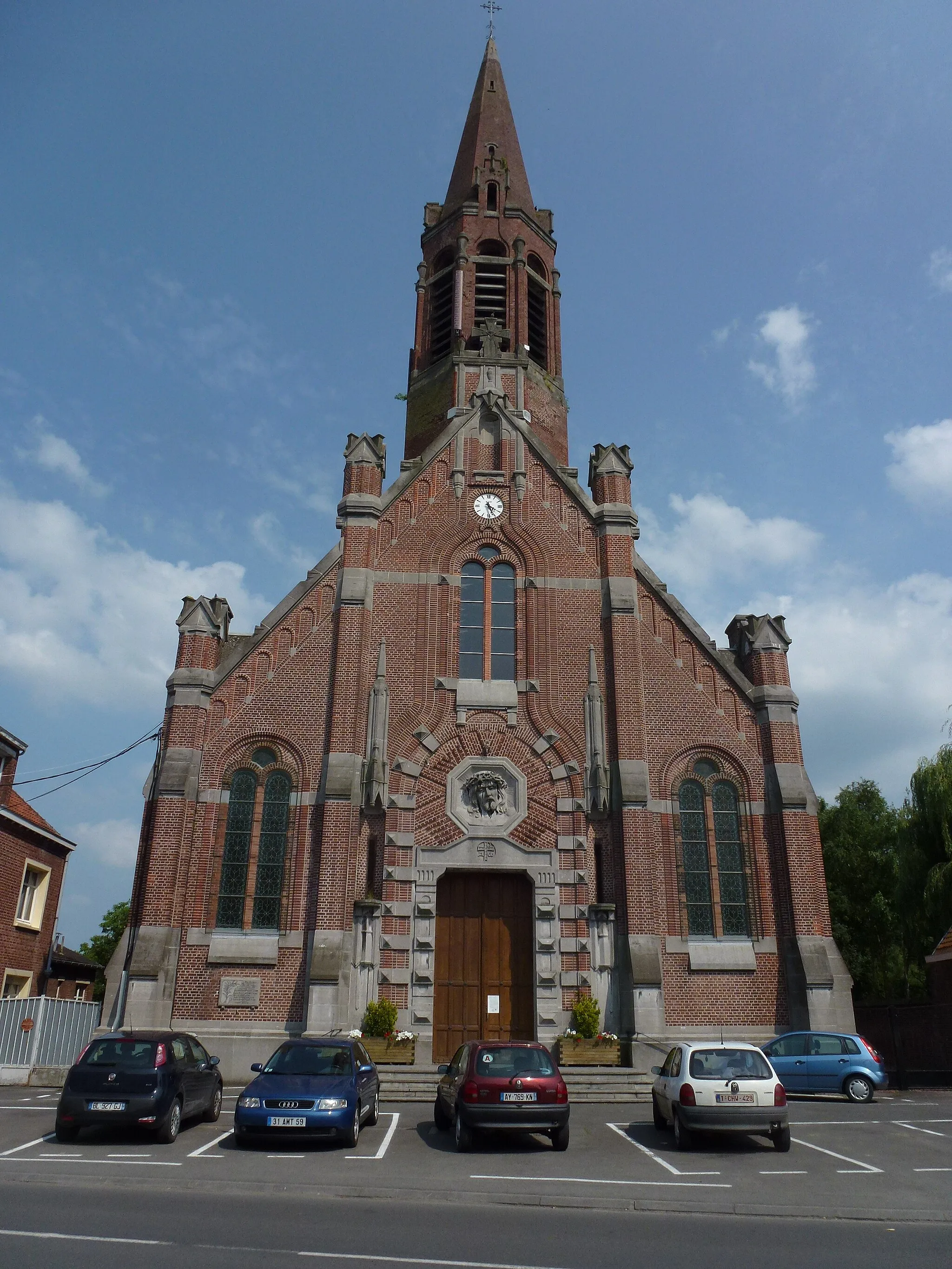 Photo showing: Mortagne-du-Nord (Nord, Fr) église