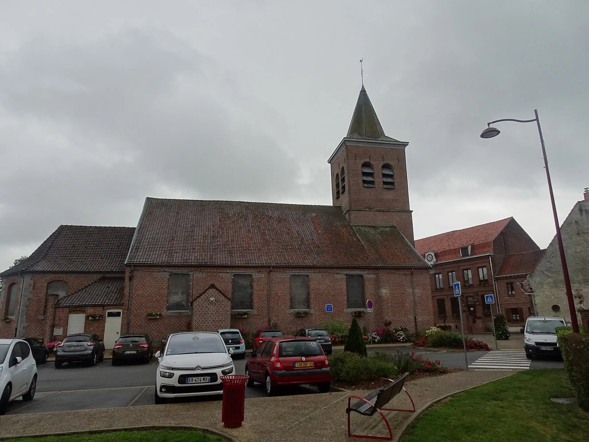 Photo showing: L'église Saint Amand de Camphin-en-Pévèle Camphin-en-Pévèle Nord Hauts-de-France.