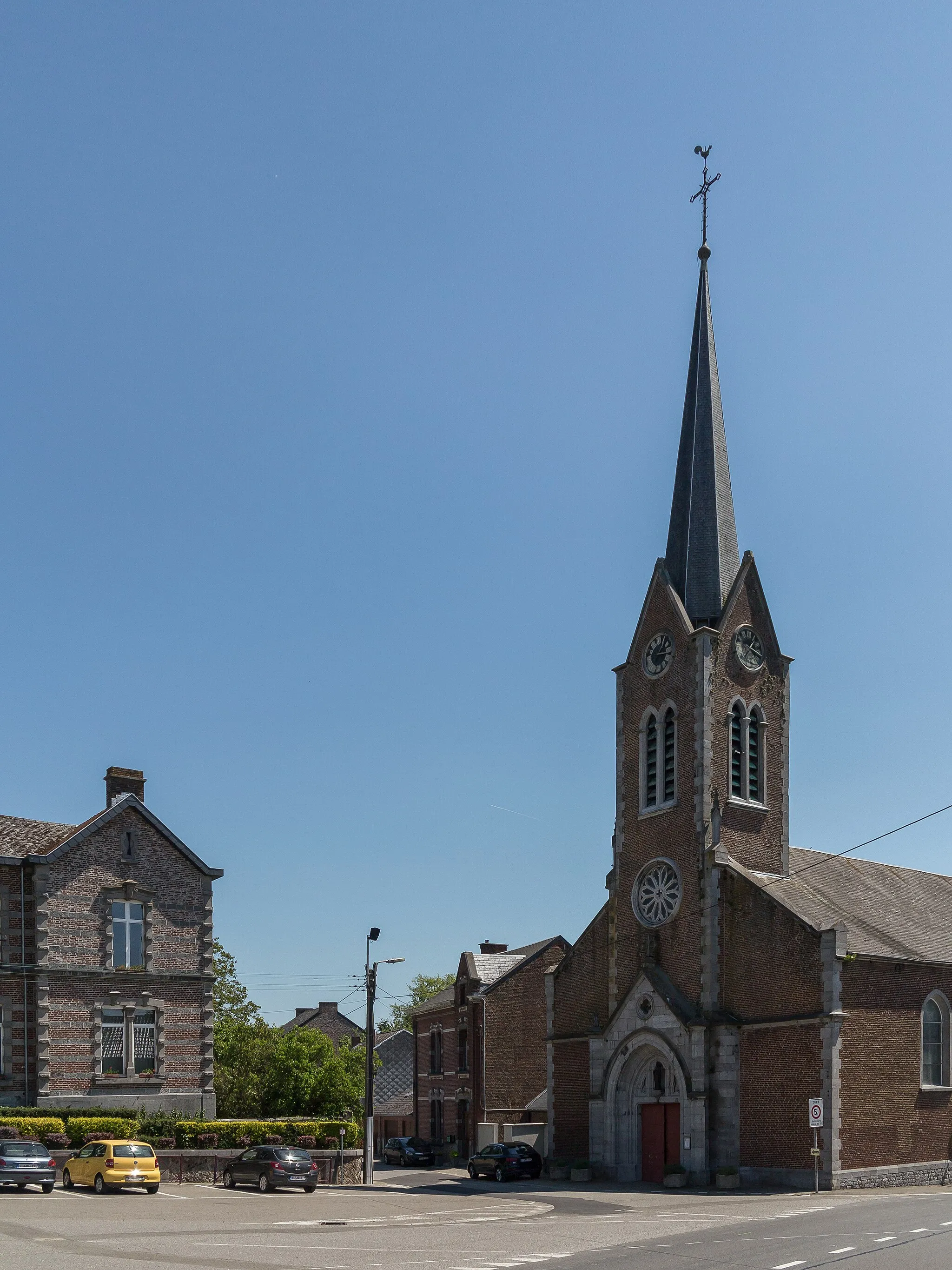 Photo showing: Gougnies, church: église Saint-Rémi