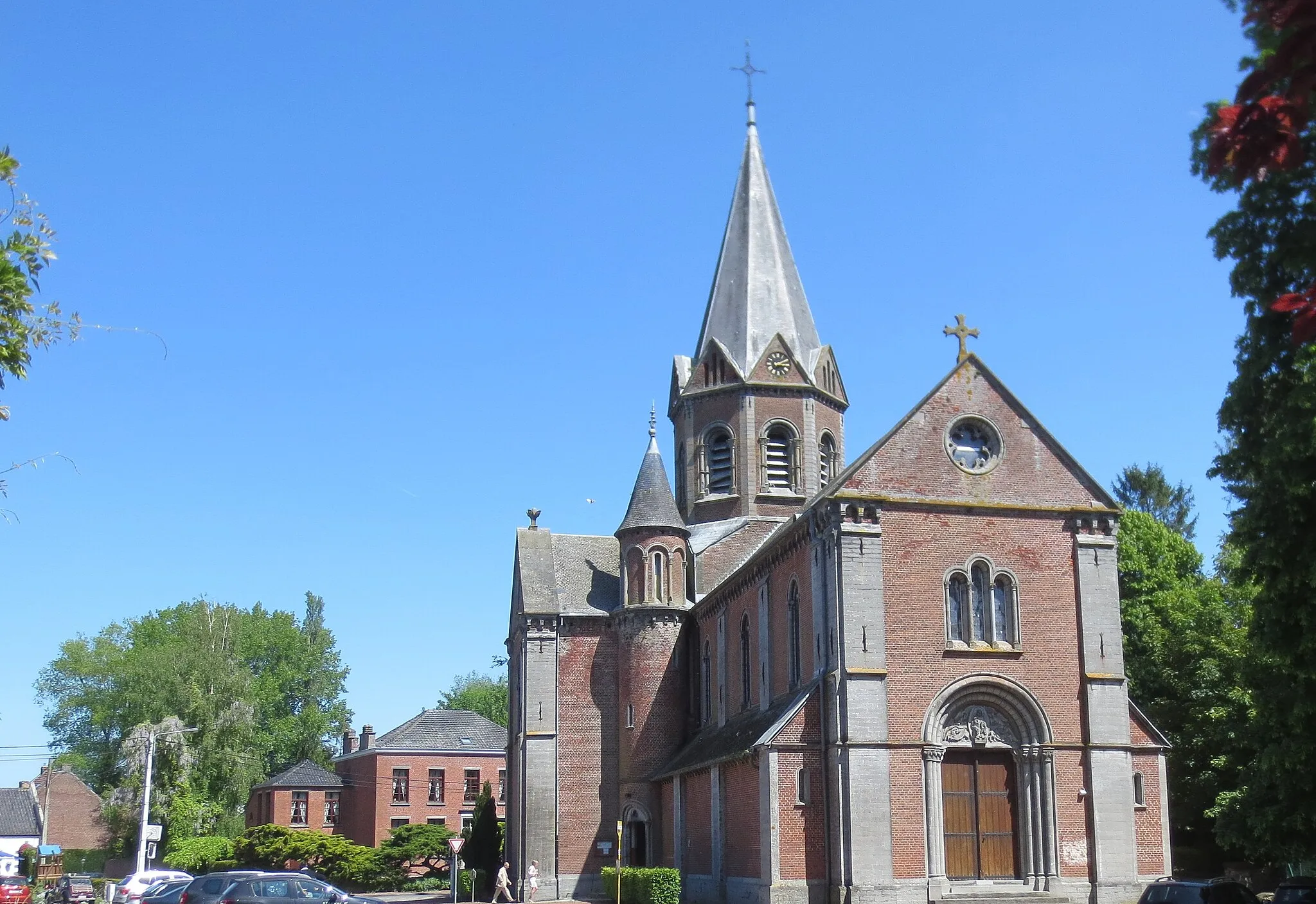 Photo showing: L'église de Lombise.