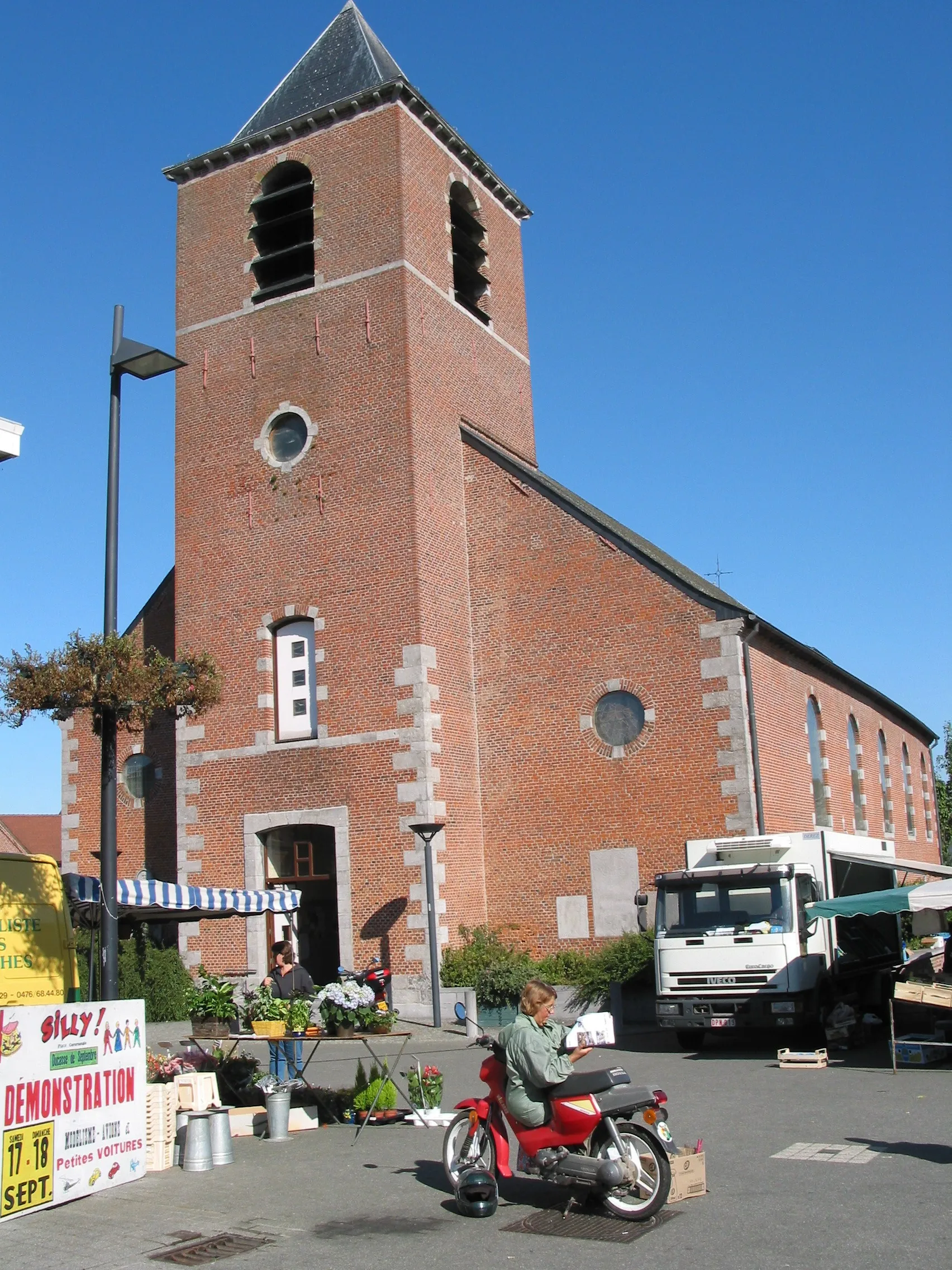 Photo showing: Silly (Belgium), the church of the Holly Virgin.