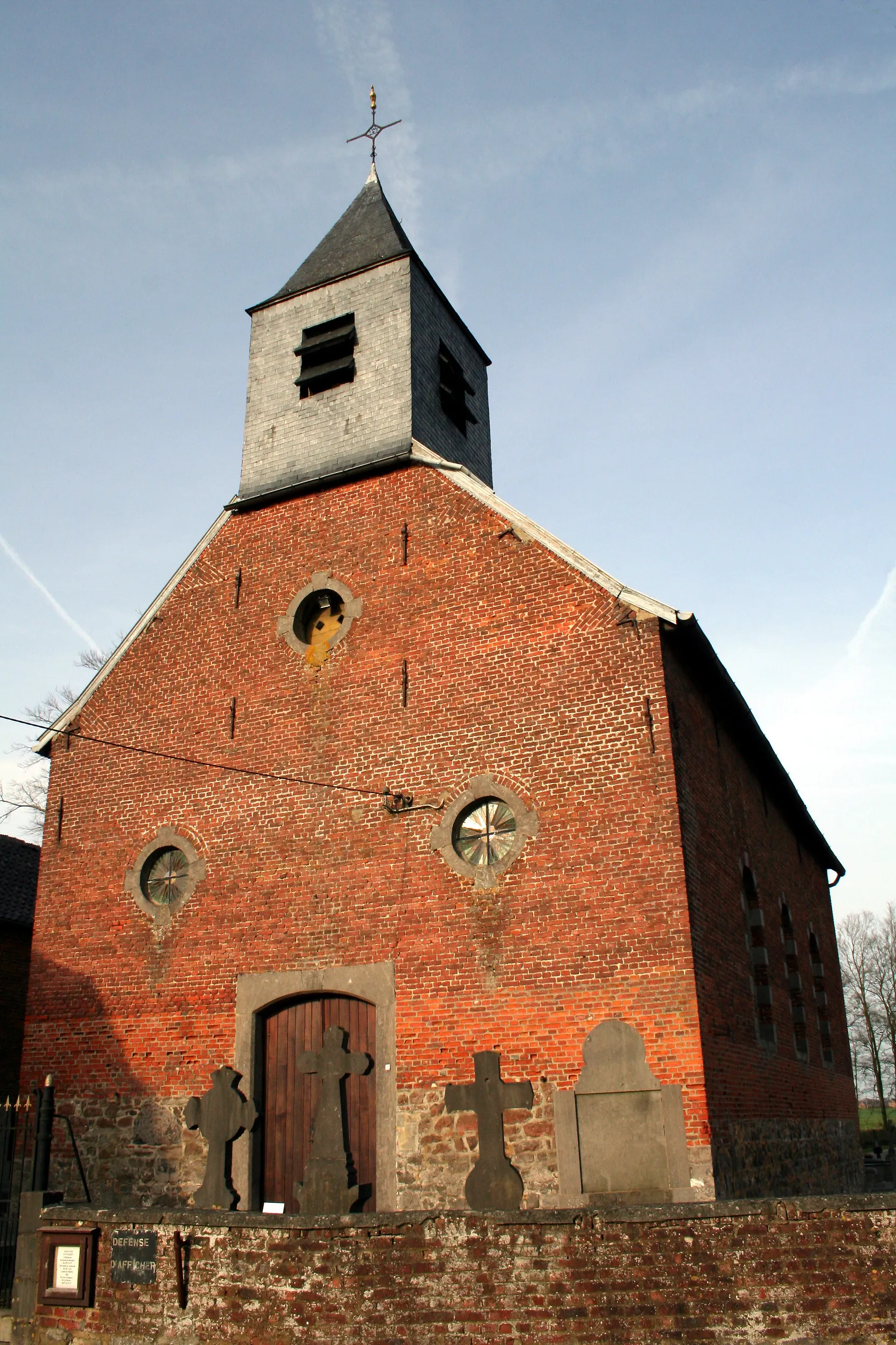 Photo showing: Fouleng (Belgium), the Saint Clement ’s church (1780).