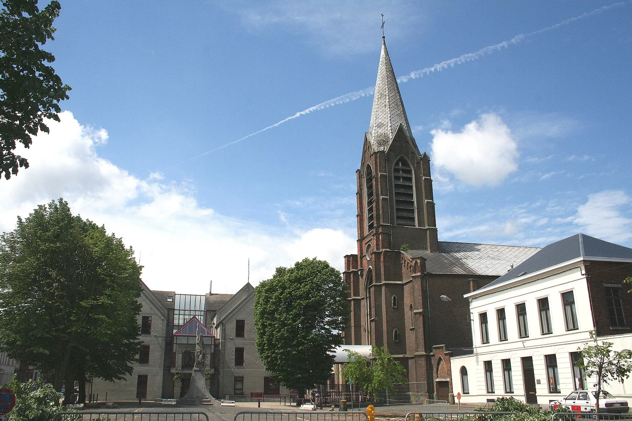 Photo showing: Fayt-lez-Manage (Belgium),  the church.