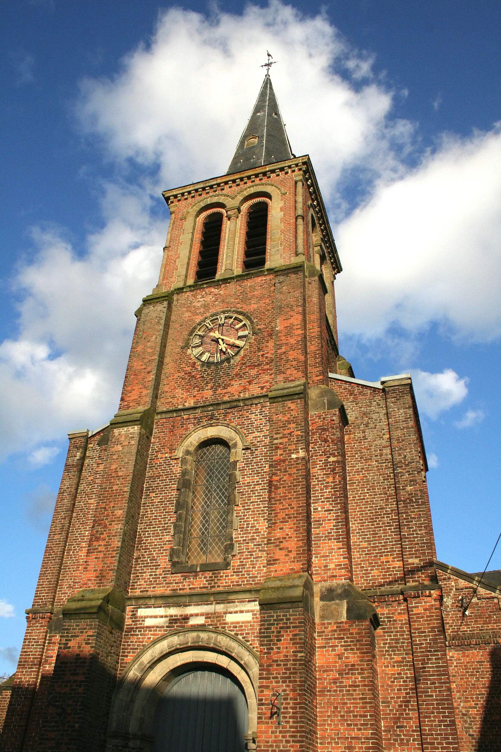 Photo showing: Ligne (Belgium), the church of the Holy Virgin.