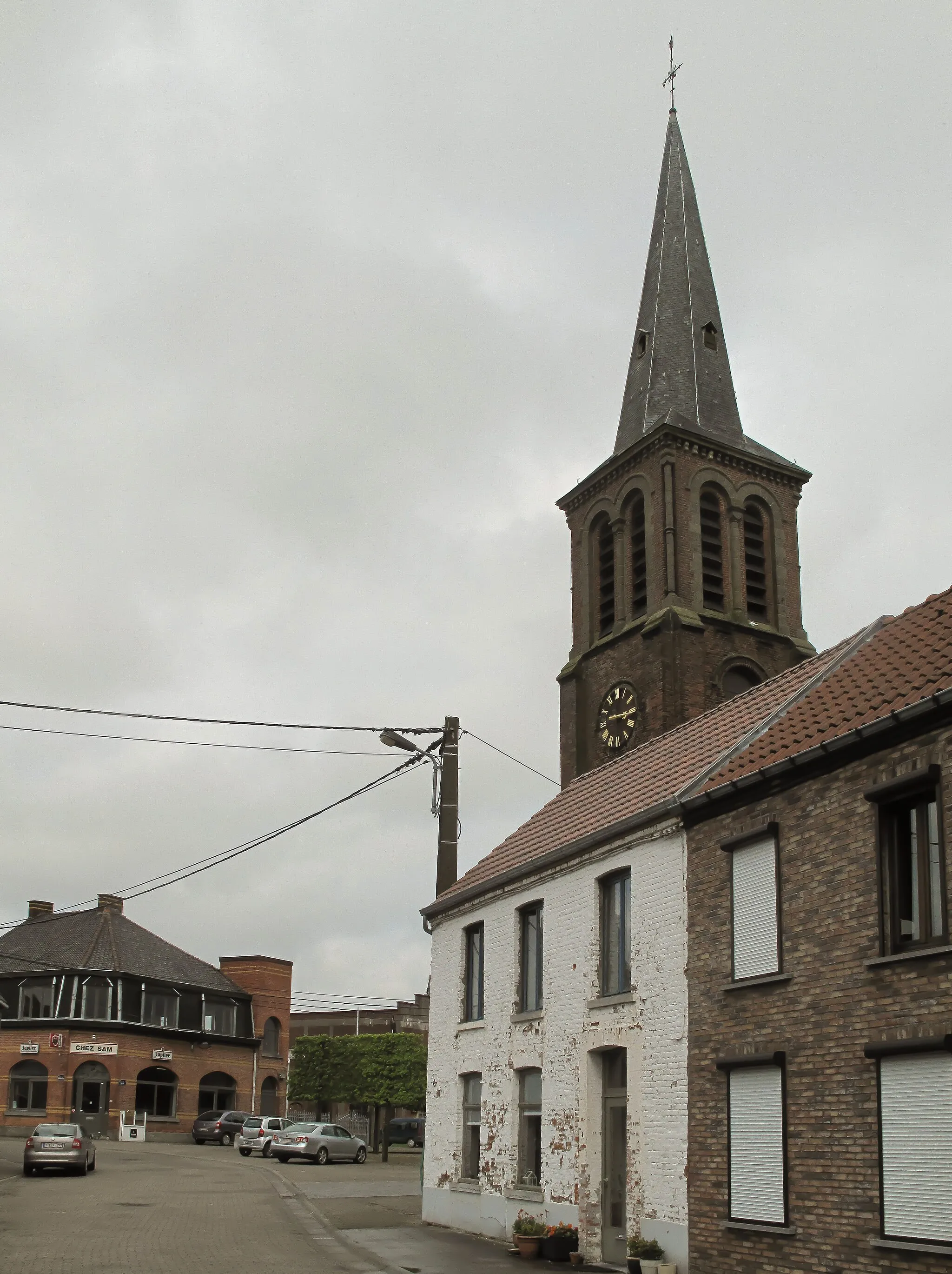 Photo showing: Ligne, church: l’église Notre-Dame de la Visitation