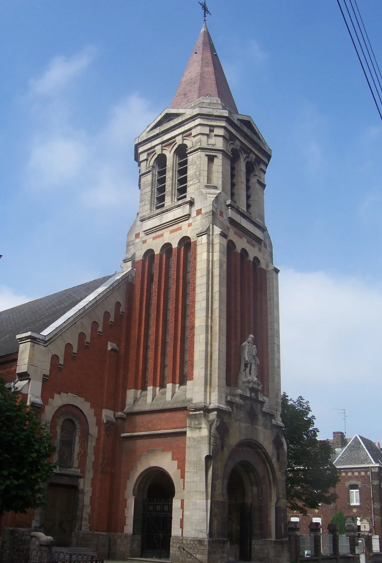 Photo showing: Anzin - église Sainte-Barbe