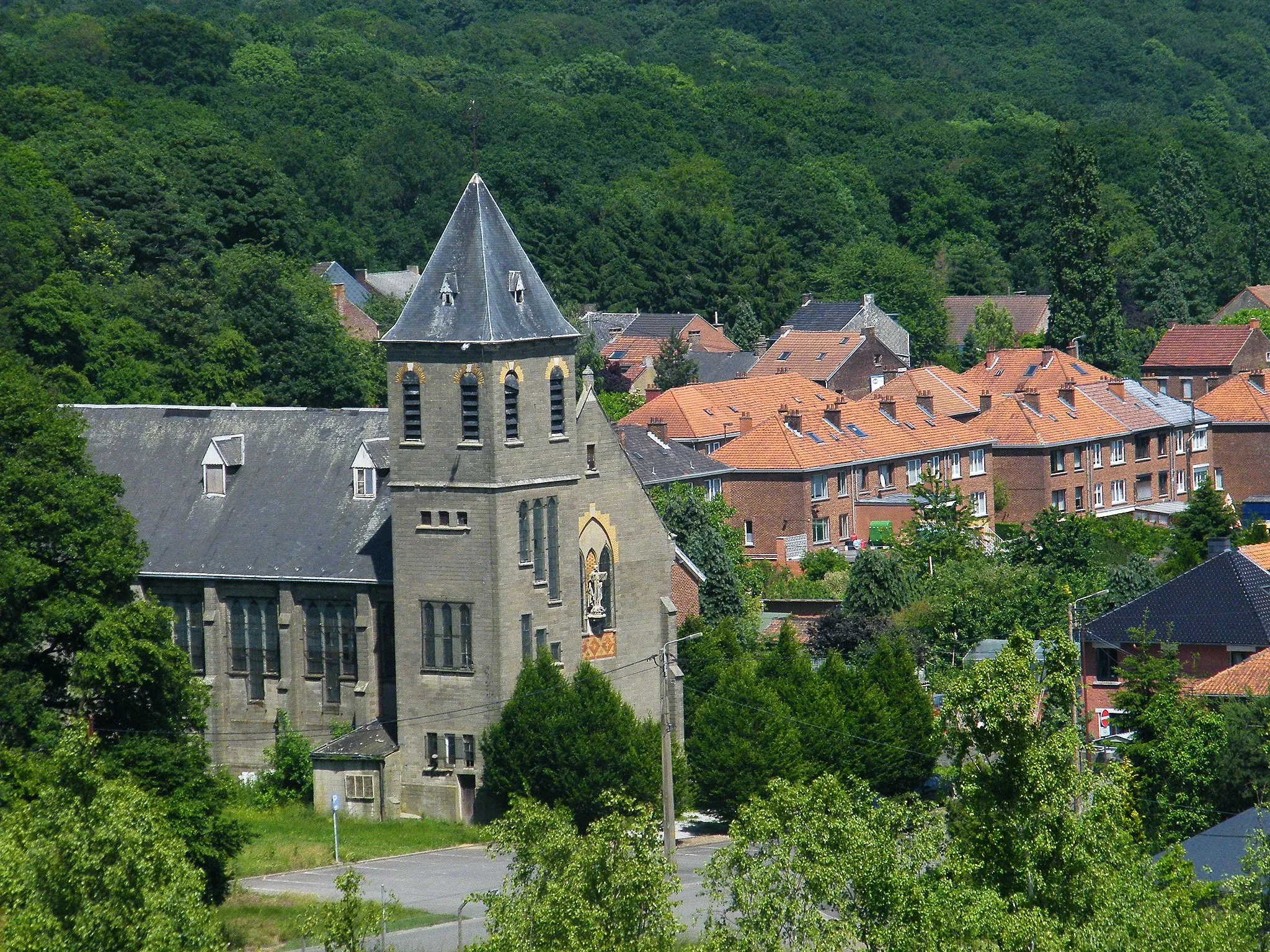 Photo showing: Church of "La Praile", Tamines