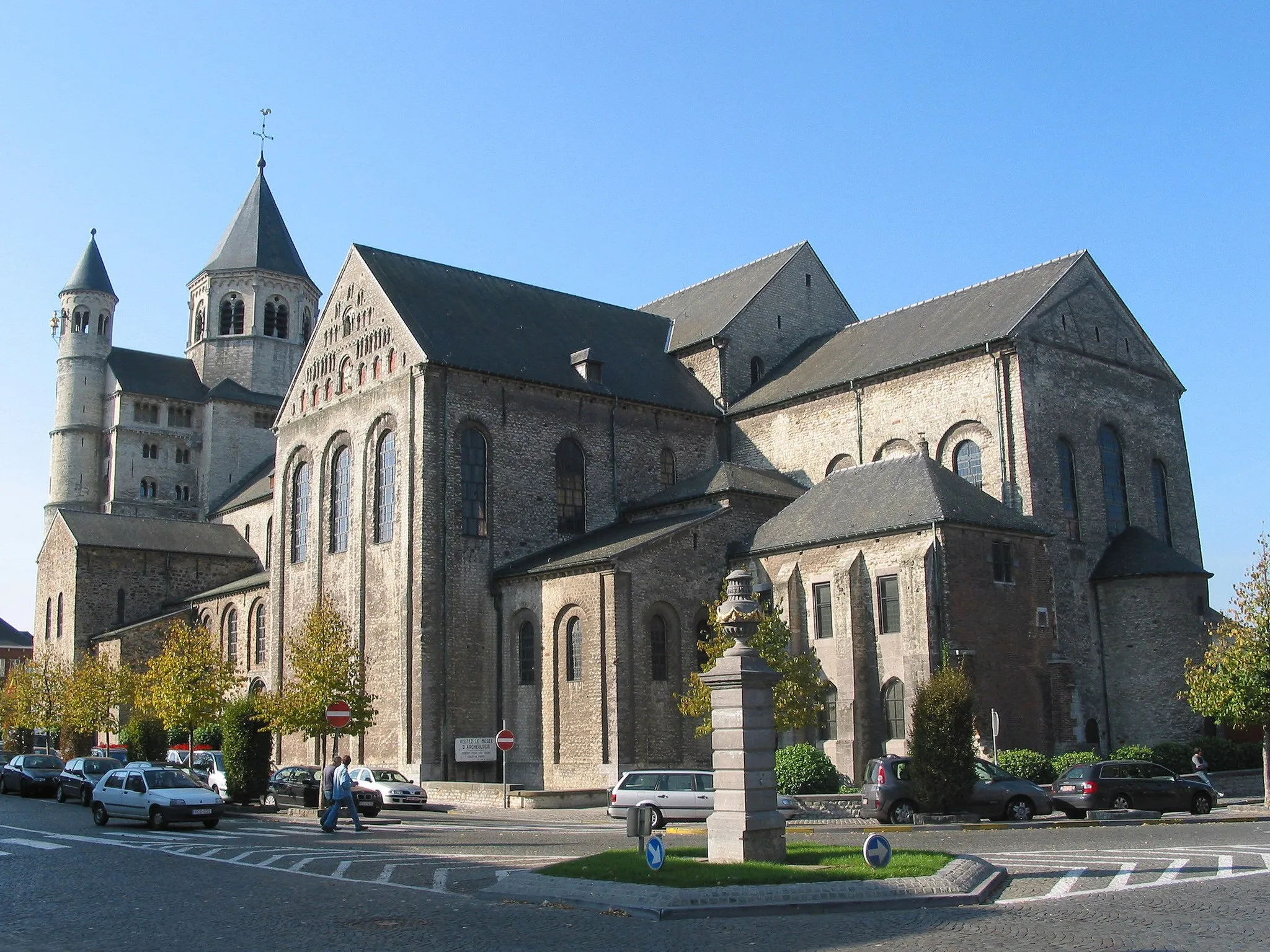 Photo showing: Nivelles (Belgium),  the romanesque St. Getrude colegiate church (XI/XIIIth centuries).