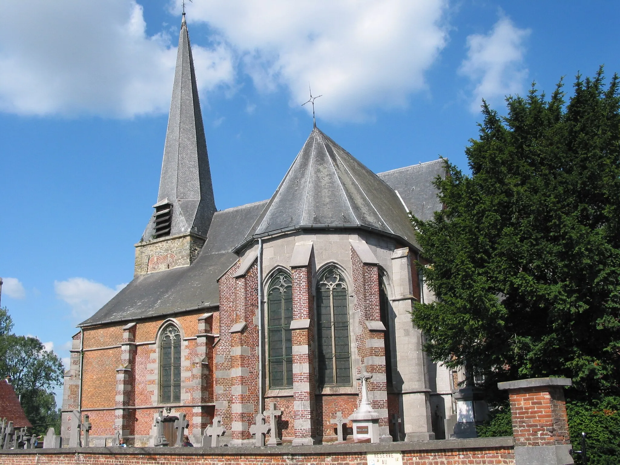 Photo showing: Marcq (Enghien) (Belgium), the St. Martin church (XII/XVIIth century).