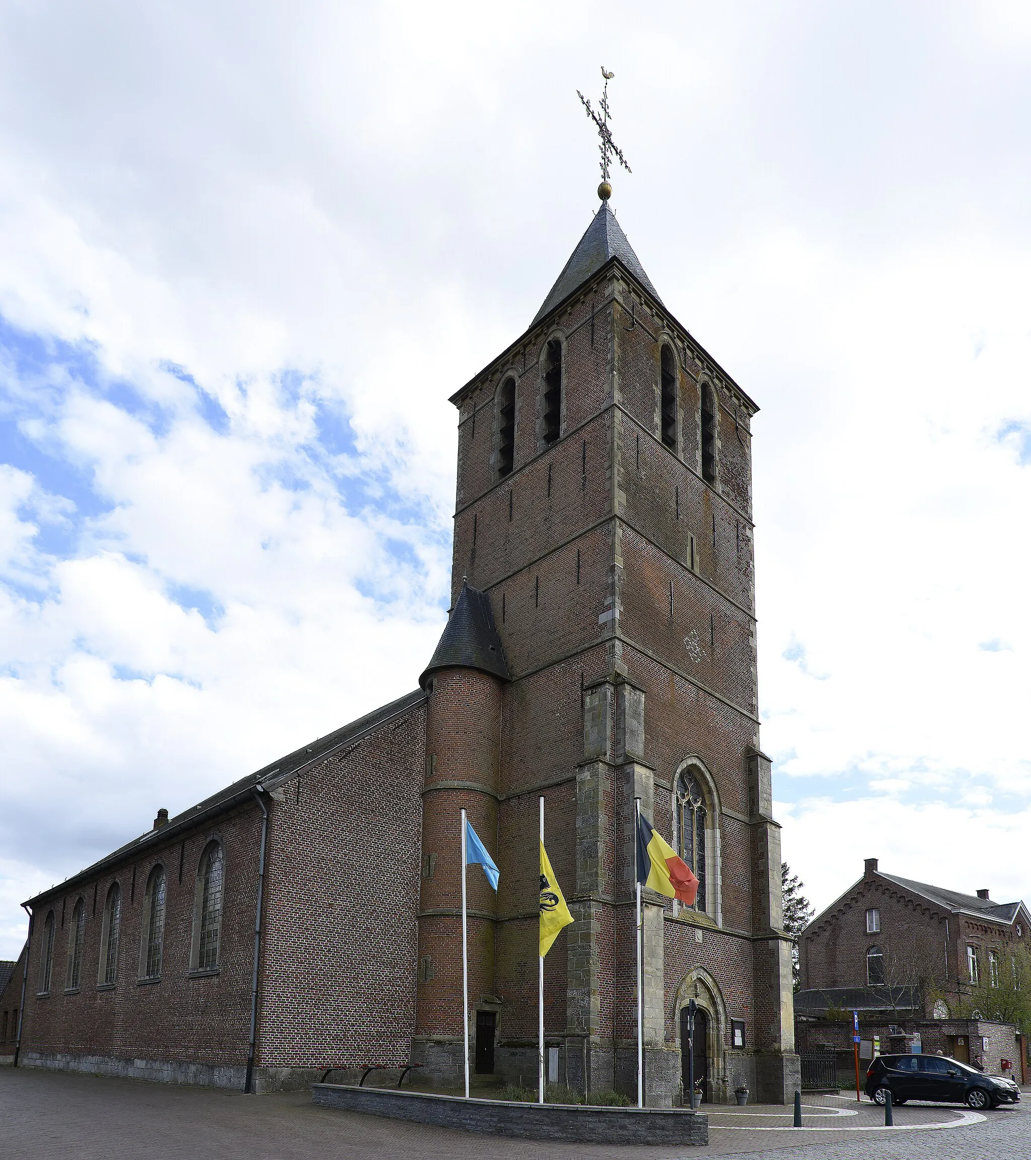 Photo showing: Sint-Petruskerk (Sint-Pieterskerk) te Schorisse, België