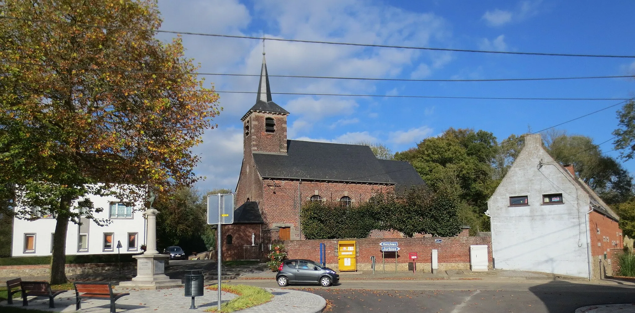 Photo showing: L'église d'Erbaut.