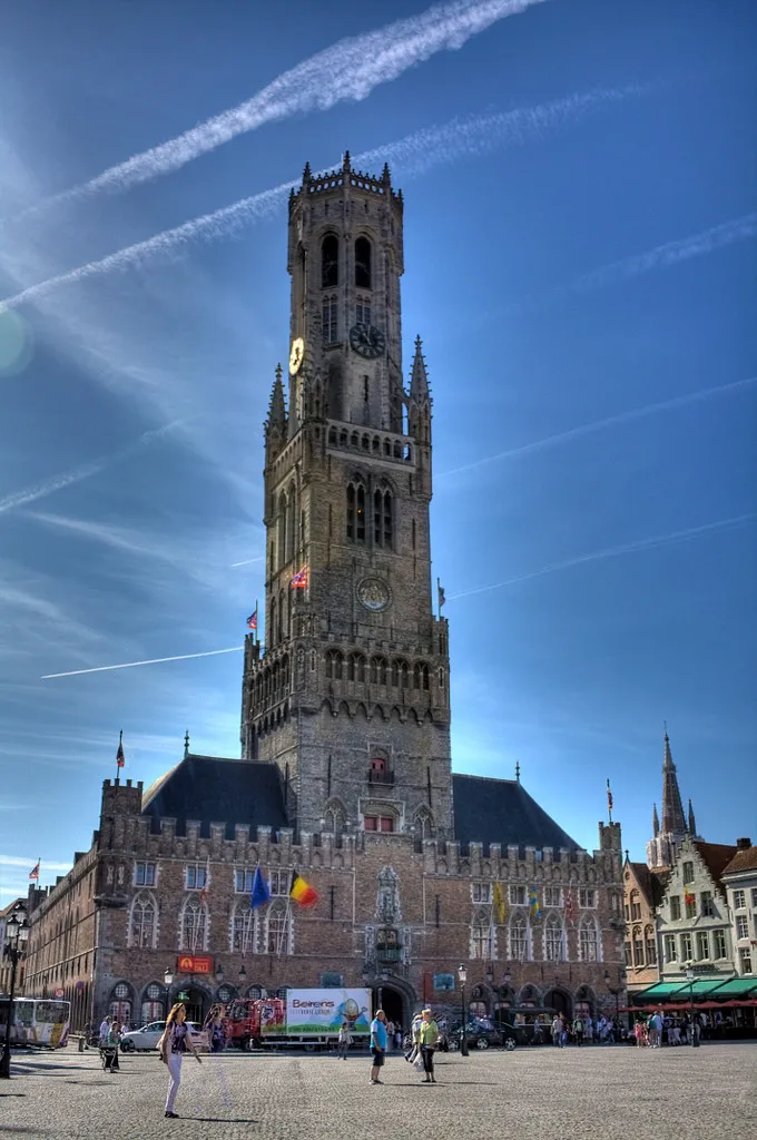 Photo showing: Belfry in Bruges, Belgium