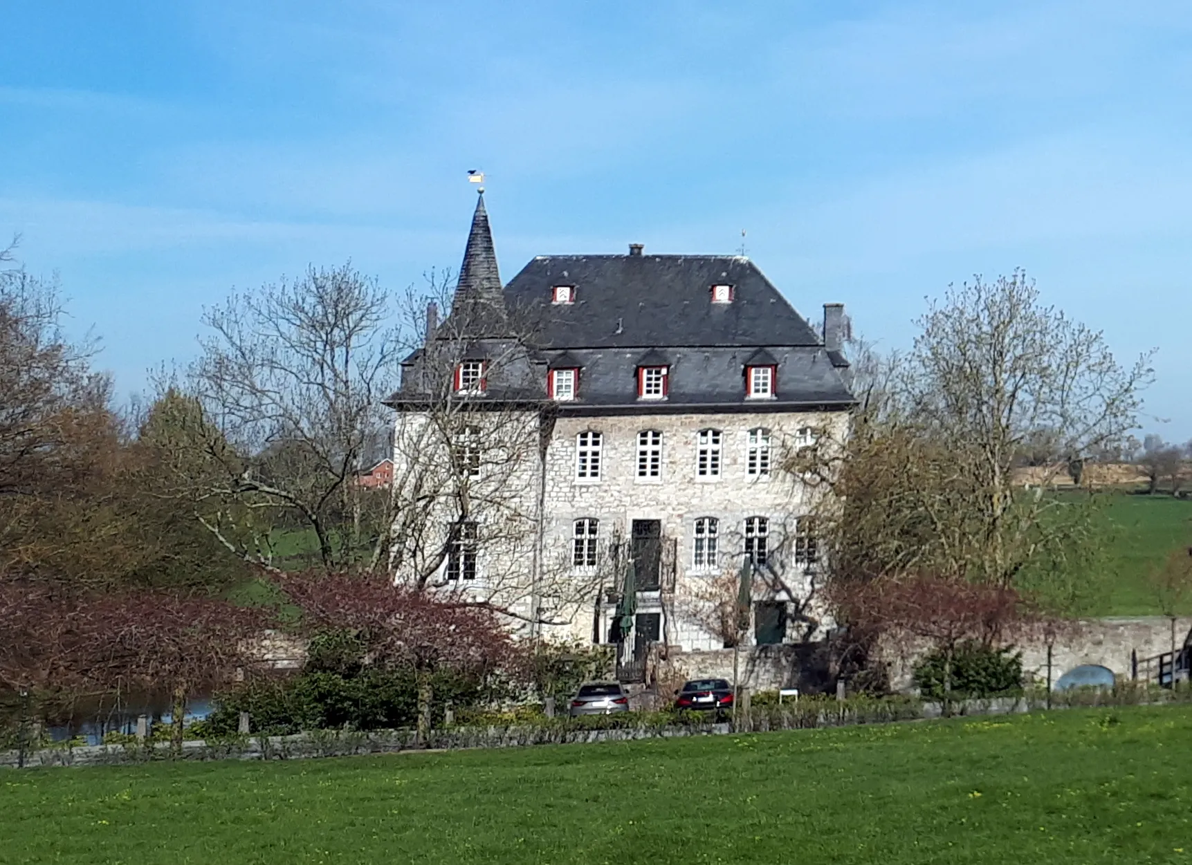 Photo showing: Hauptgebäude Schloss Libermé bei Kettenis