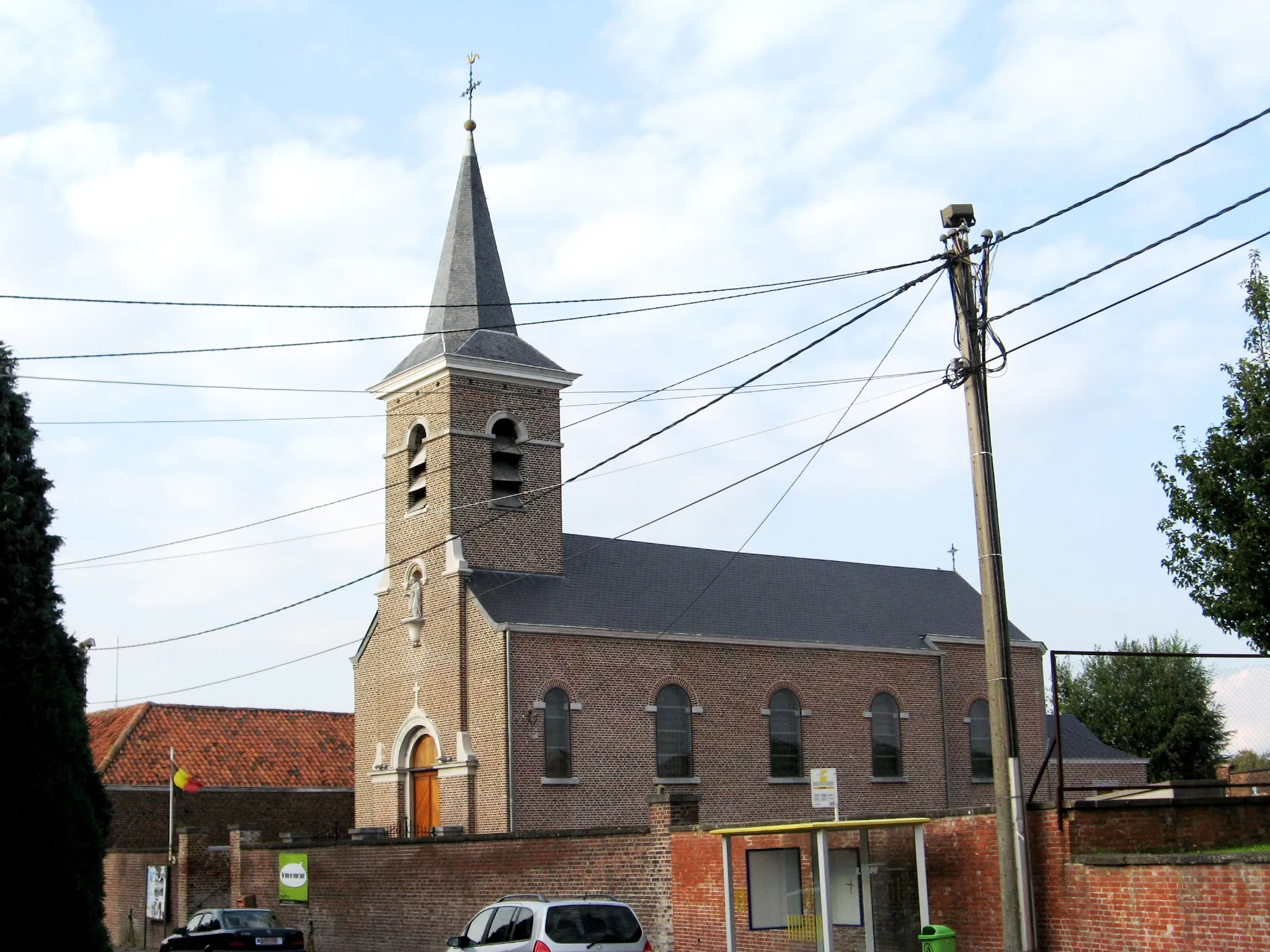 Photo showing: Church of Saint Peter in Boekhout, Gingelom, Limburg, Belgium