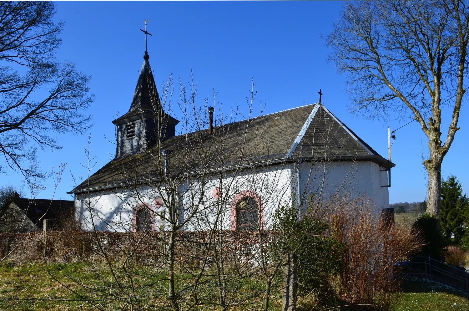 Photo showing: Kapelle in Weisten, Burg-Reuland
