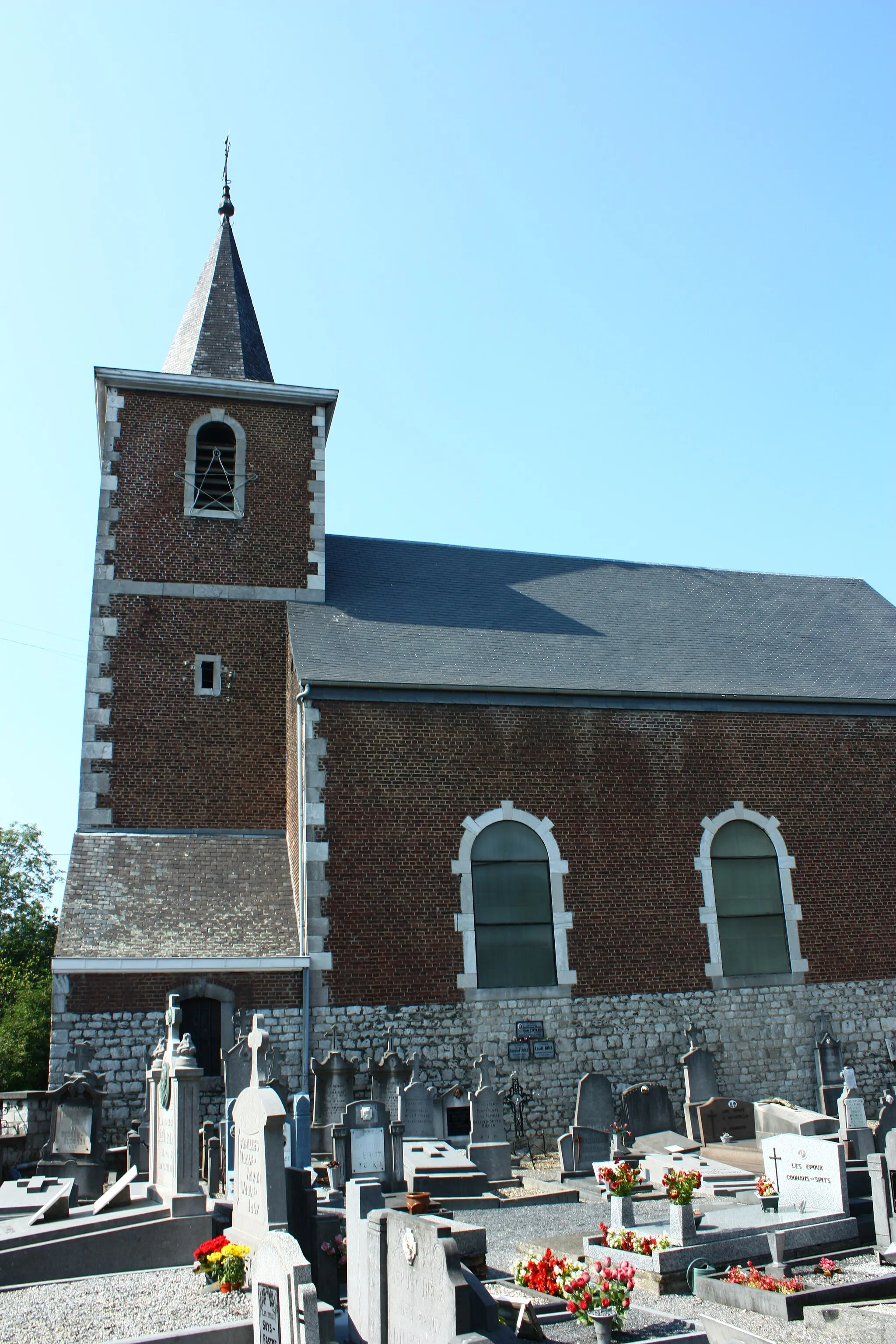 Photo showing: L'Église Saint-Firmin située à Richelle, dans la province de Liège, en Belgique. L'orgue de l'église est classée au n°62108-CLT-0011-01.