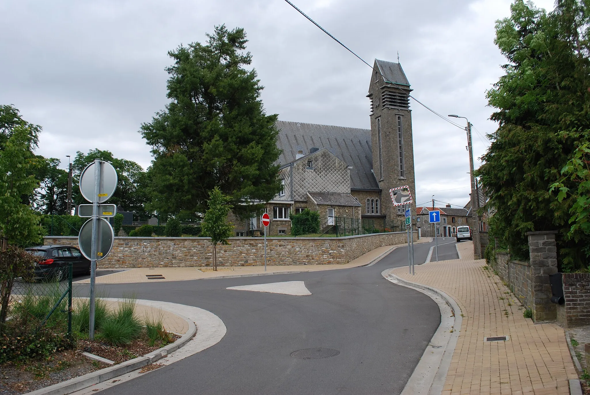 Photo showing: Vue du village de Ninane (dans la commune de Chaudfontaine, province de Liège, Belgique).