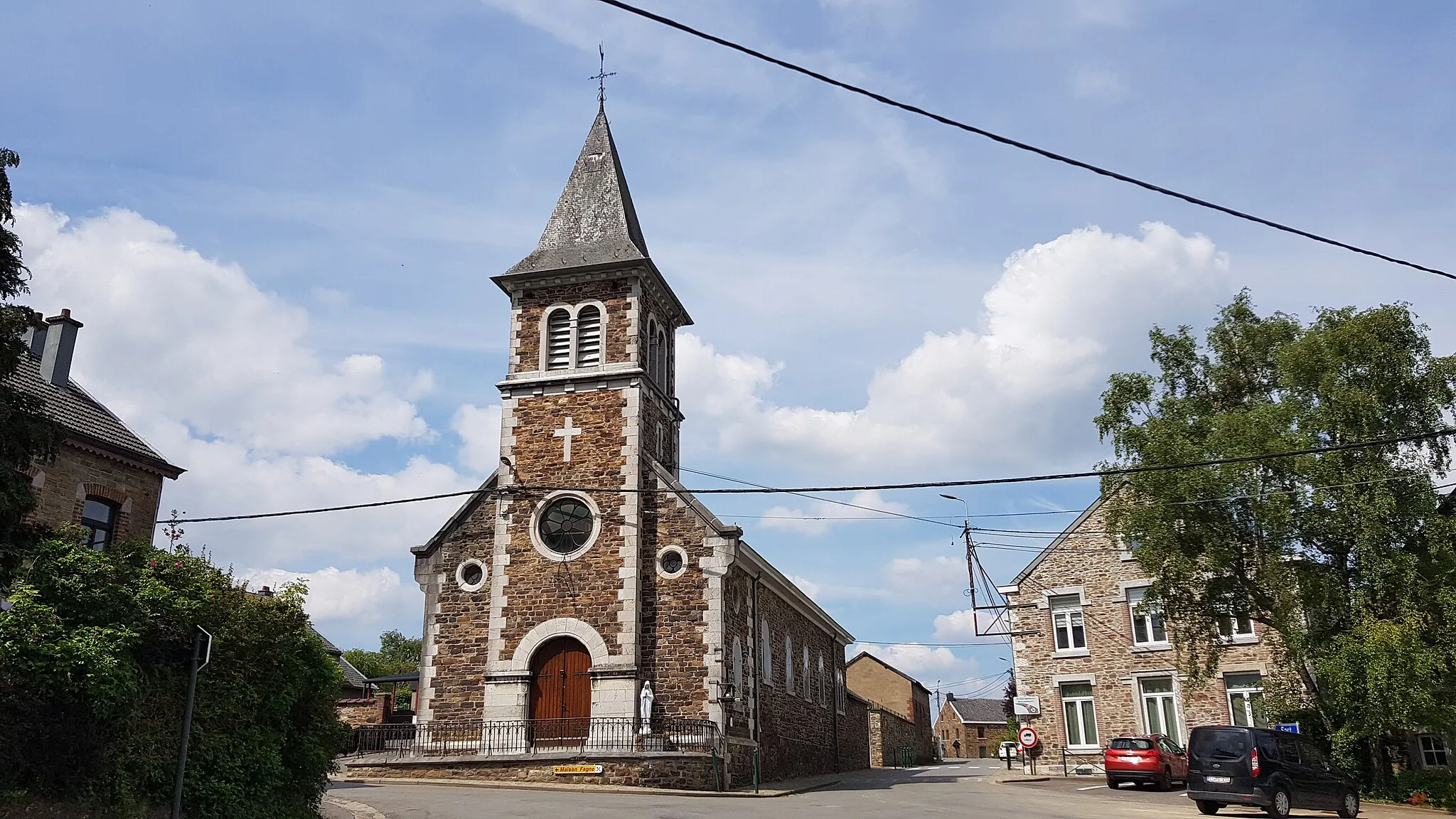 Photo showing: Église Saint-Antoine de Padoue, Solwaster, Belgique