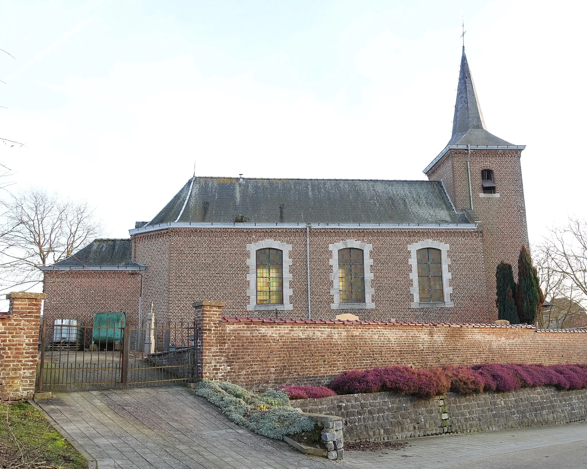 Photo showing: Church of Saint Stephen in Batsheers, Heers, Limburg, Belgium