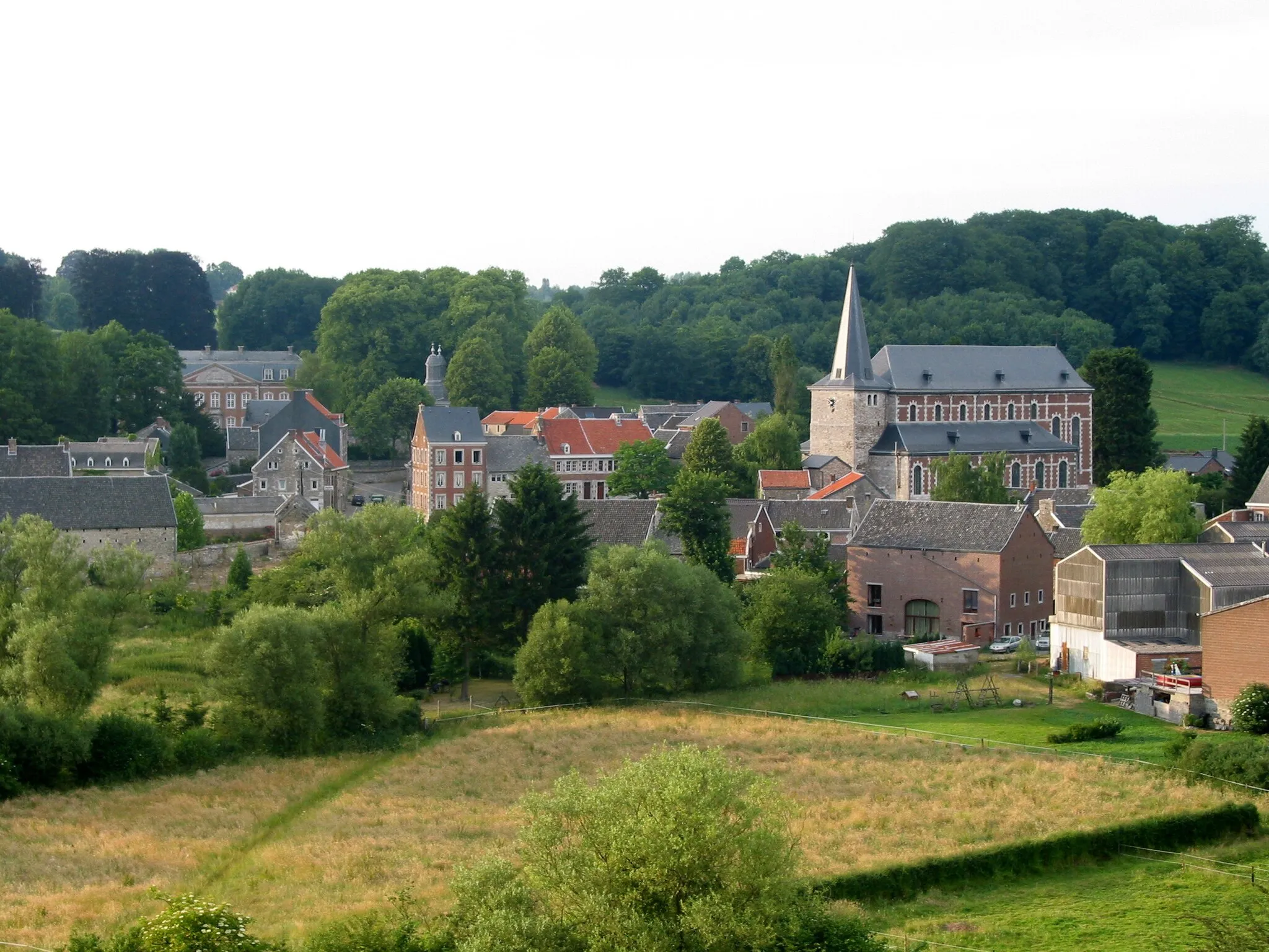 Photo showing: Soiron (Belgium), view of the village.