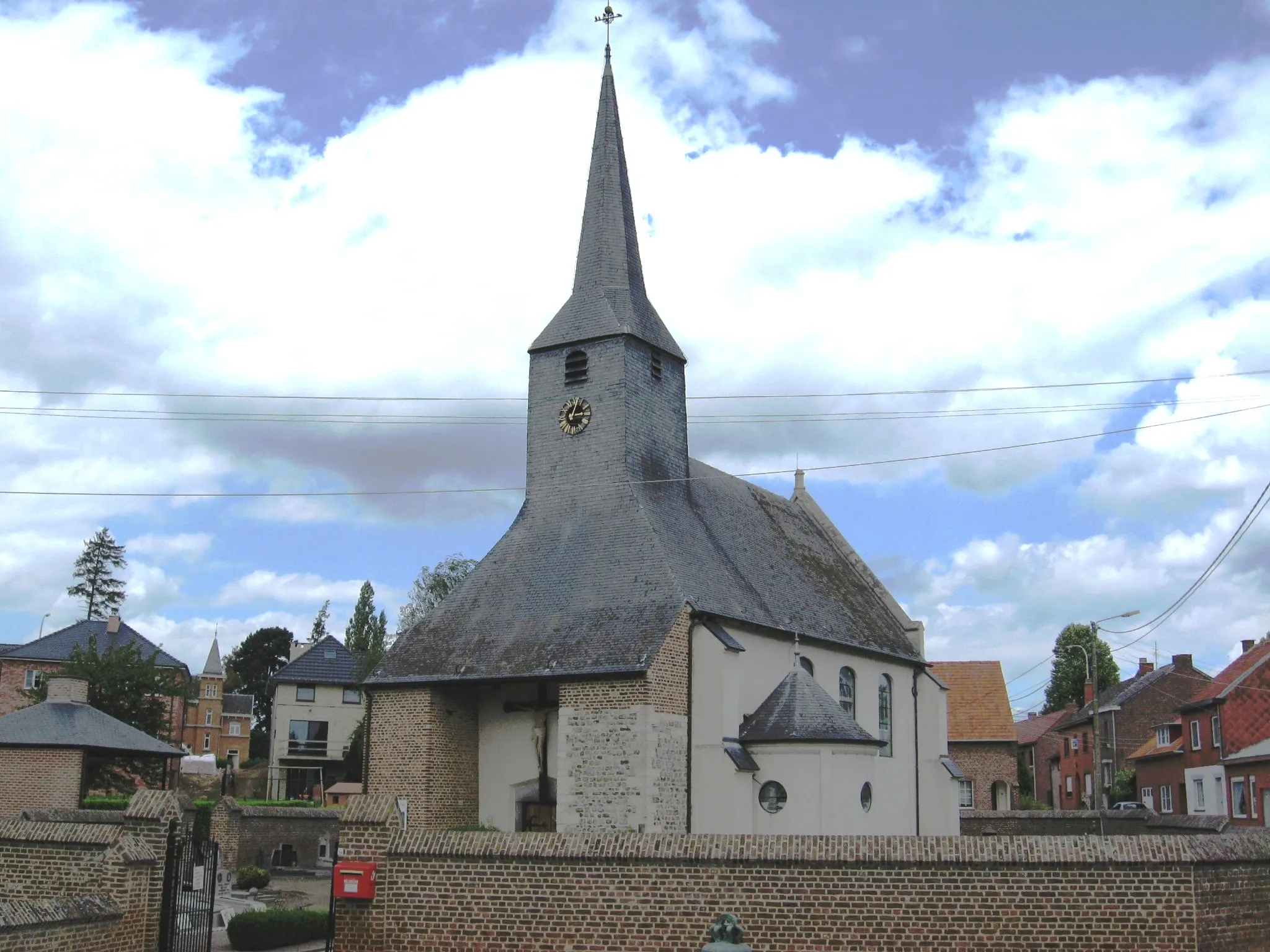 Photo showing: Church of Saint Denis in Gotem, Borgloon Limburg, Belgium