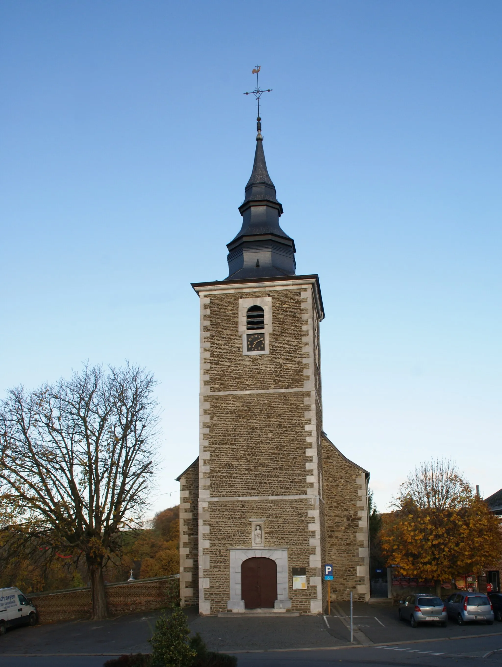 Photo showing: Saive (Belgium): Saint Peter's Church