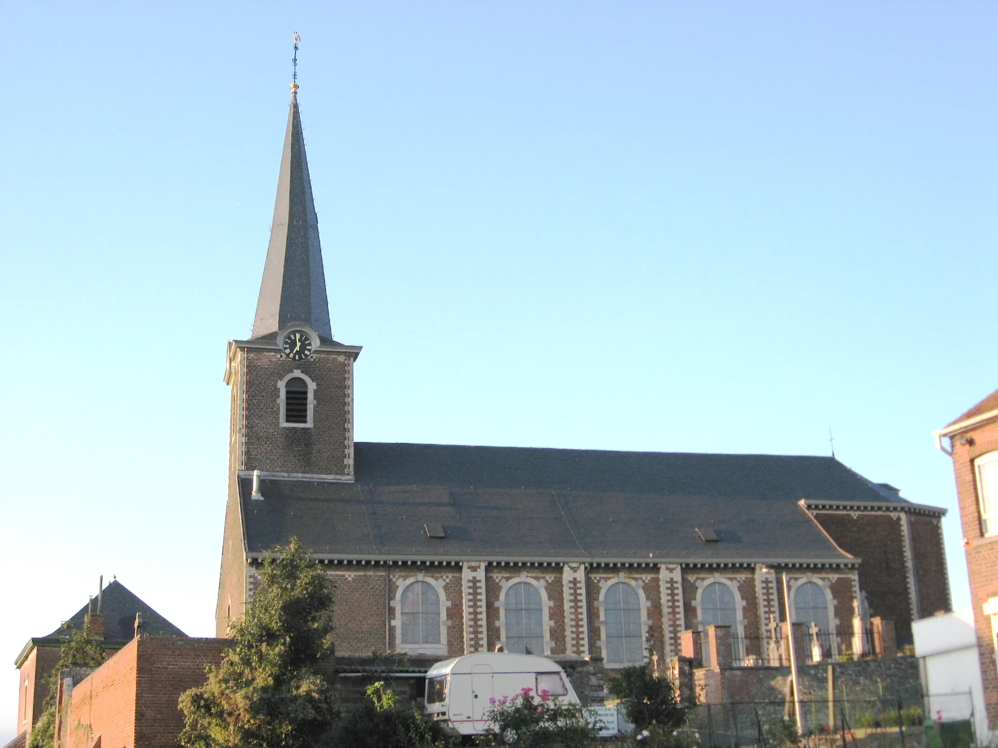 Photo showing: Church of Saint Medardus in Vreren, Tongeren, Limburg, Belgium