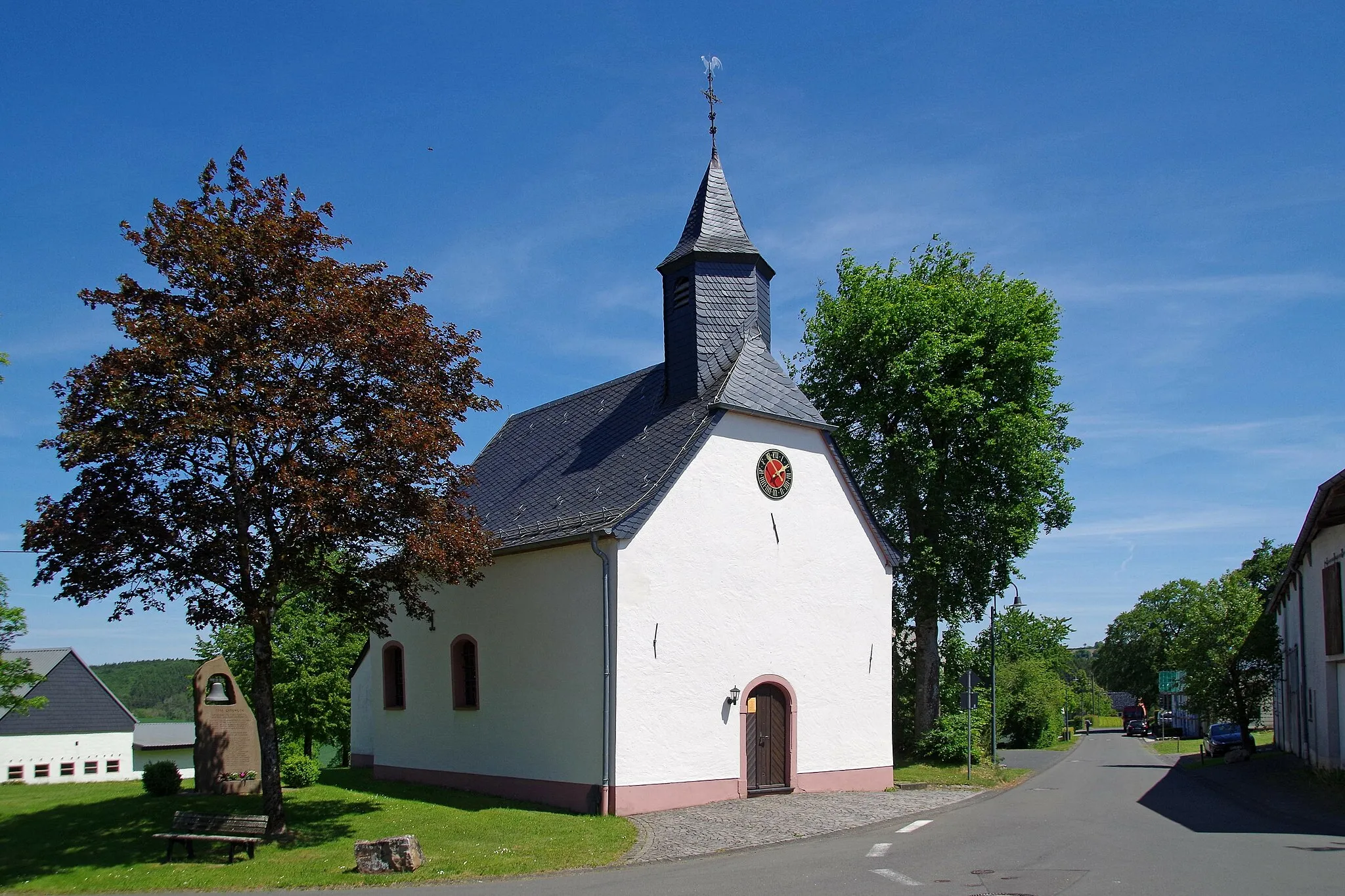 Photo showing: St. Josef (Mützenich bei Prüm) von Westen