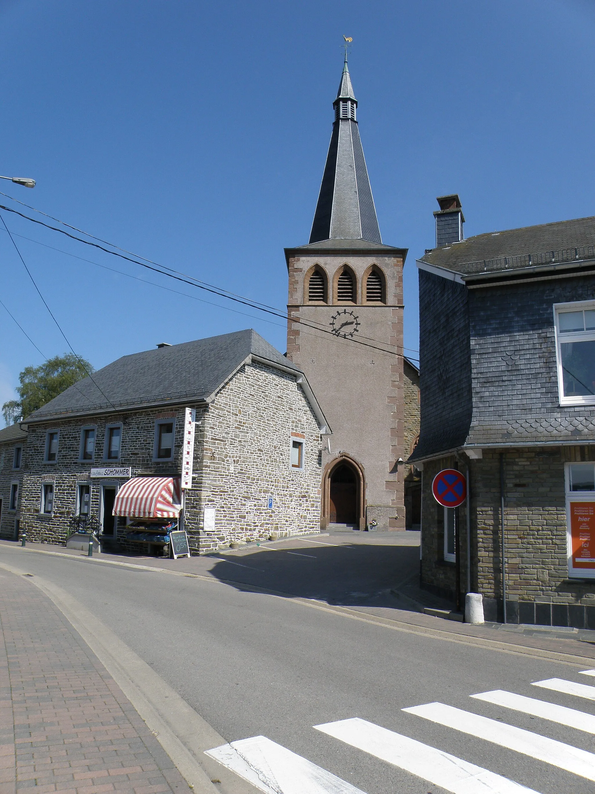 Photo showing: Church in Amel