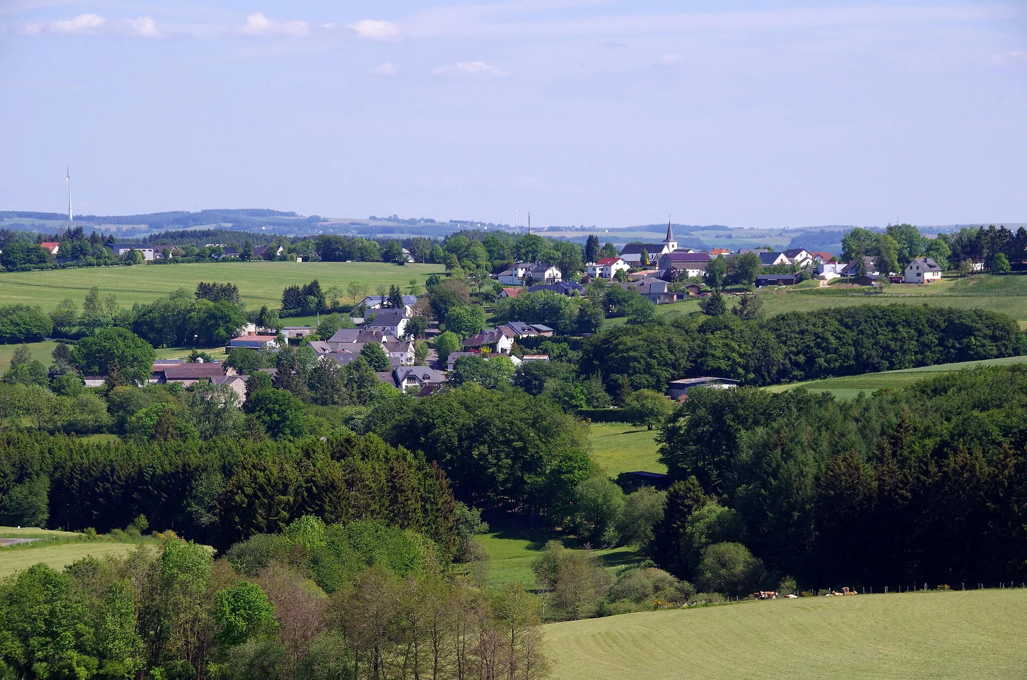 Photo showing: Habscheid, Blick von Nordwesten