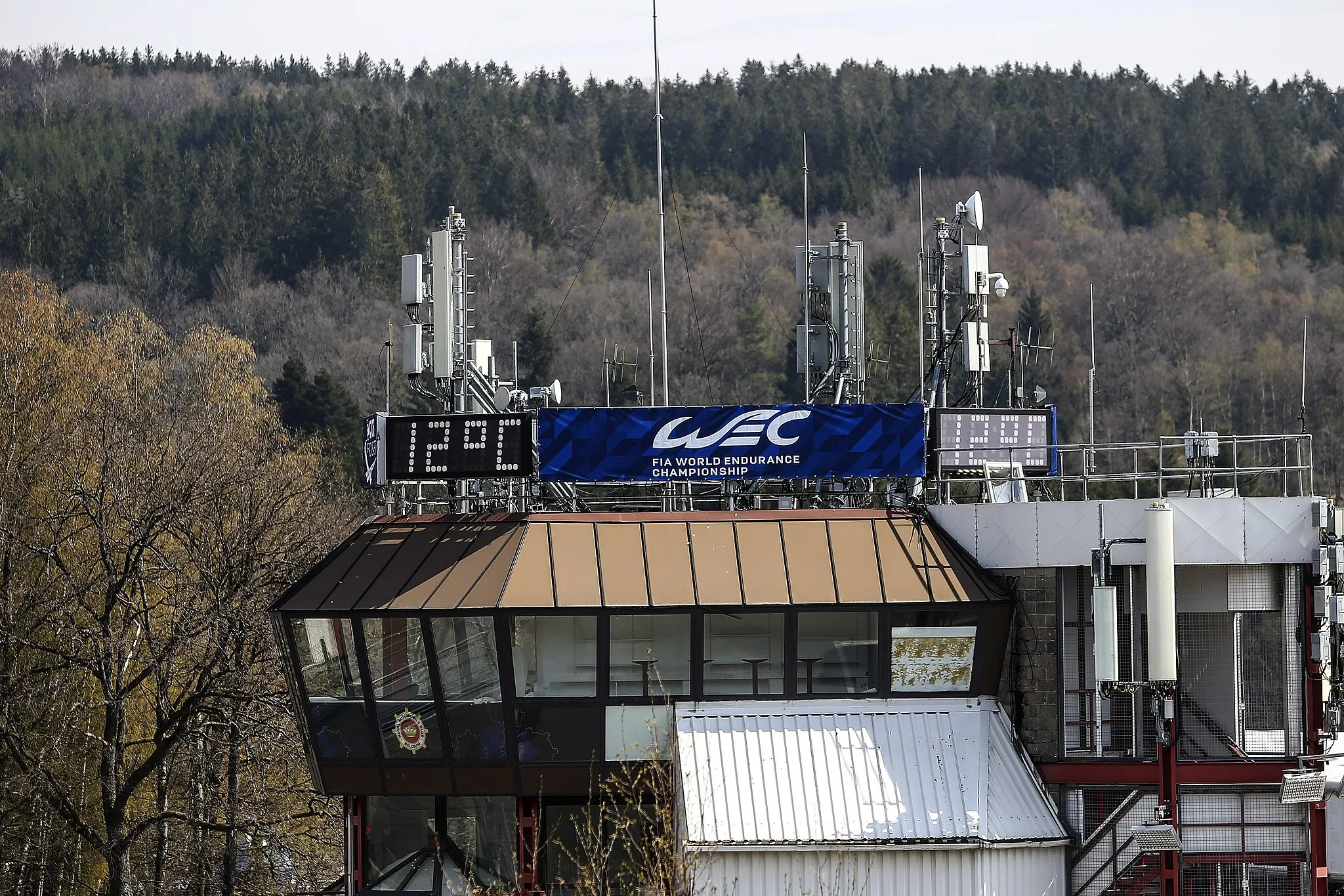 Photo showing: Stand lors des 6 Heures de Spa-Francorchamps 2021