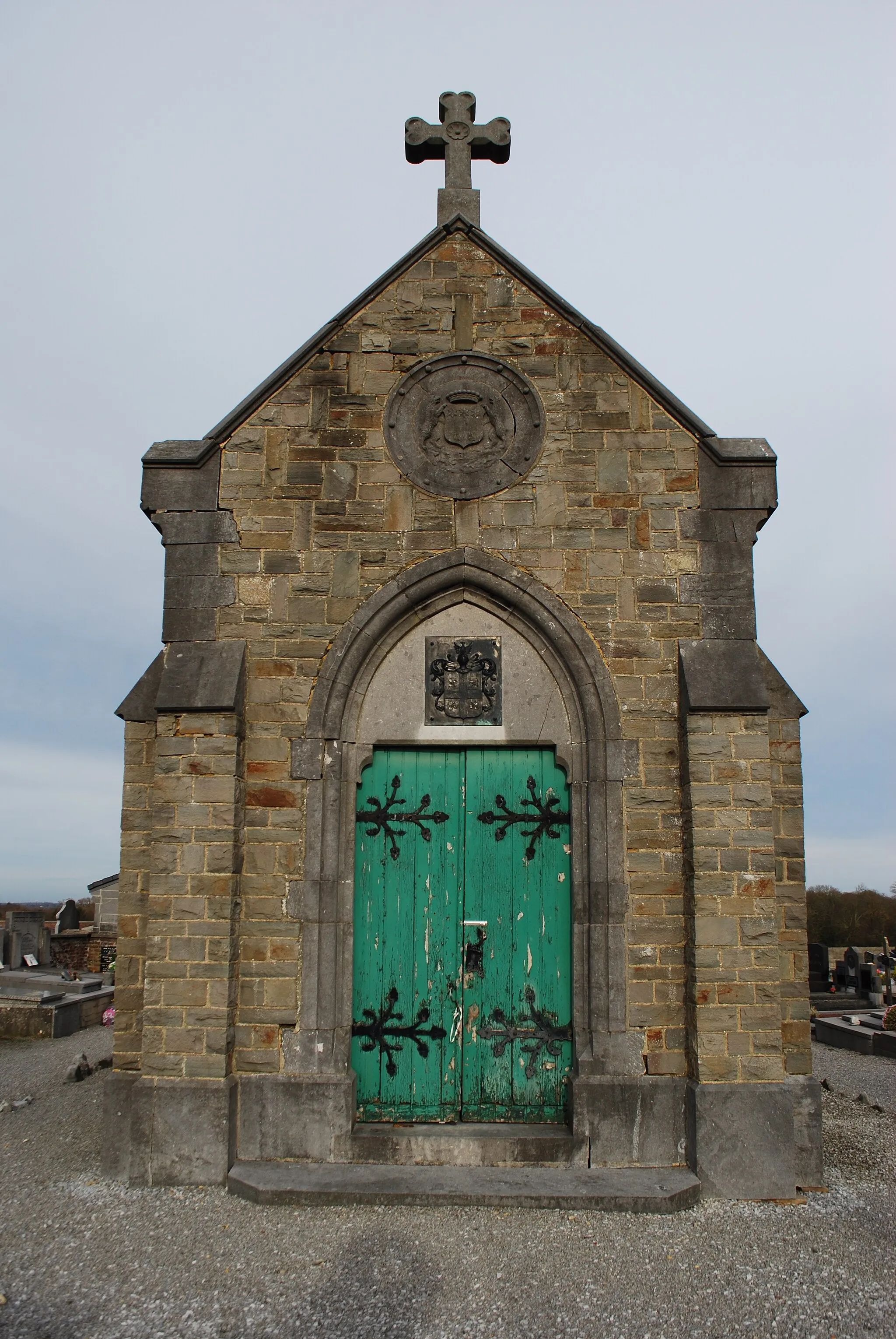 Photo showing: Vue de Aux Houx, dans la commune d'Engis (Belgique).