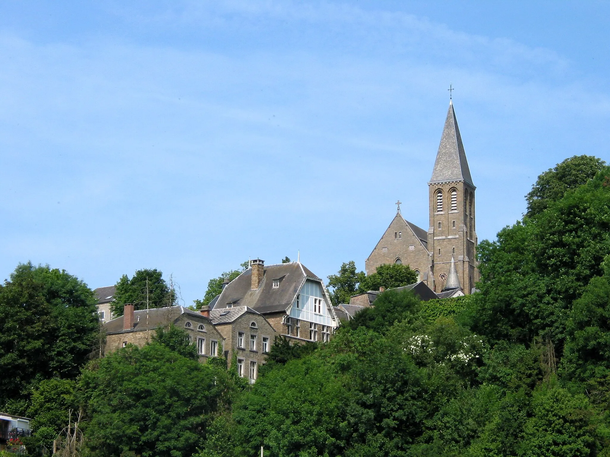 Photo showing: Esneux, the Saint Hubert church.