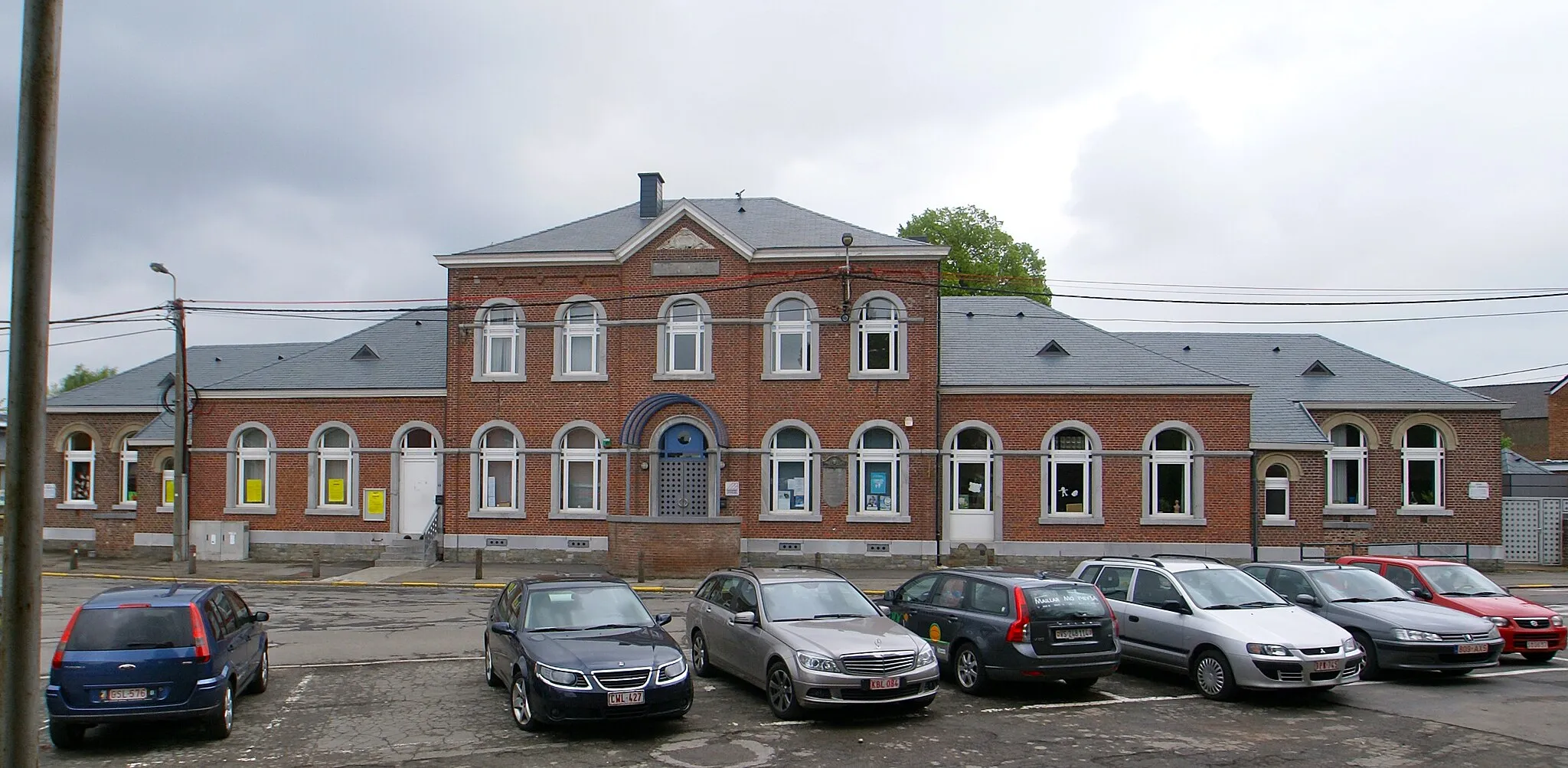 Photo showing: Awans (Belgium): School