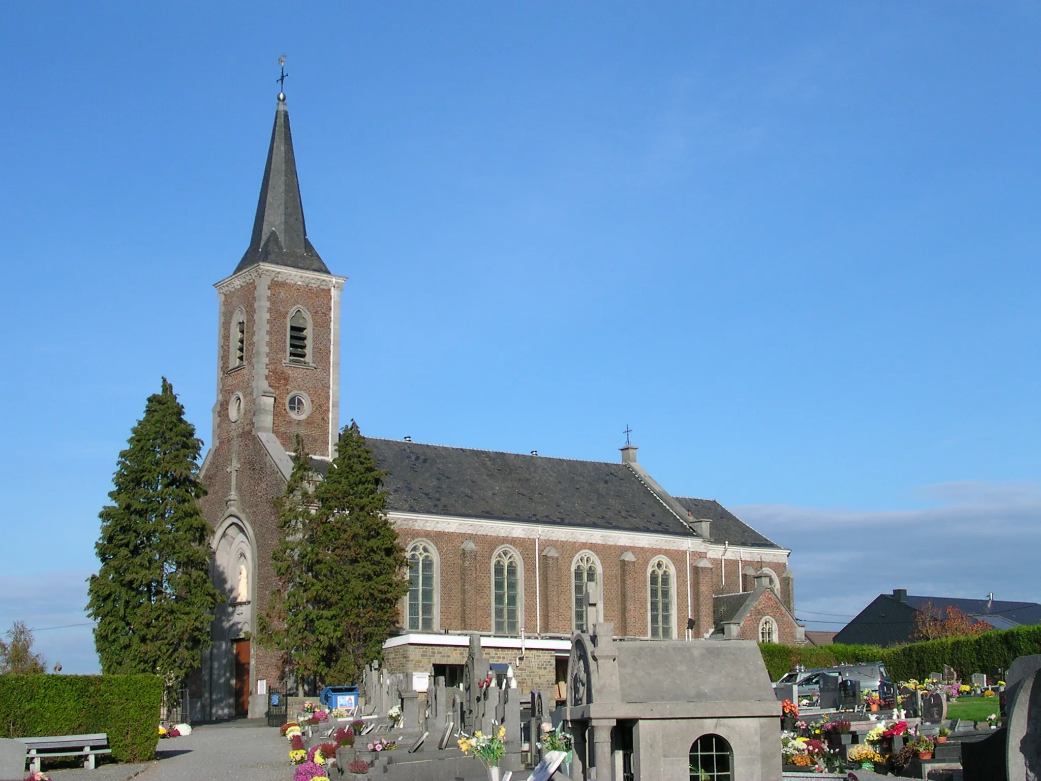 Photo showing: Retinne (Ortsteil von Fléron), Kirche St. Juliane