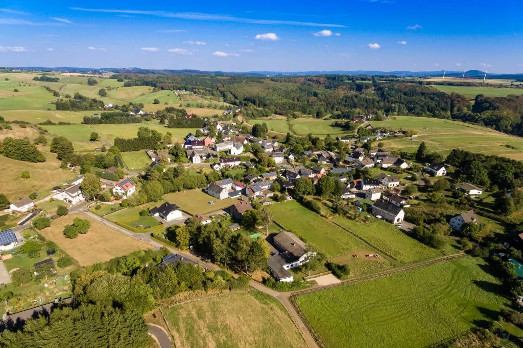 Photo showing: Aerial Picture of Blankenheim-Mülheim
