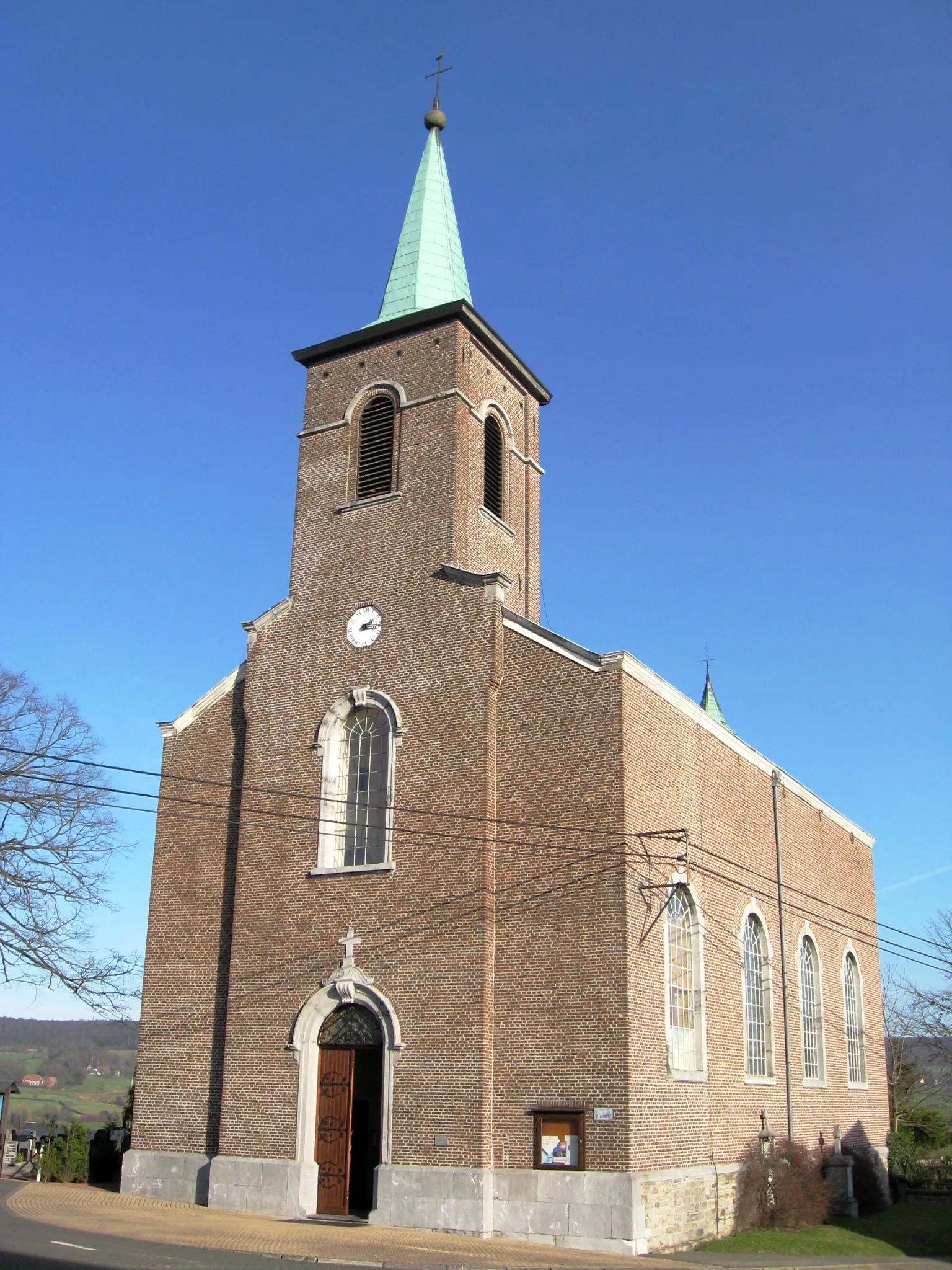Photo showing: Church of Saint Lambert in Sippenaeken, Plombières, Liège, Belgium
