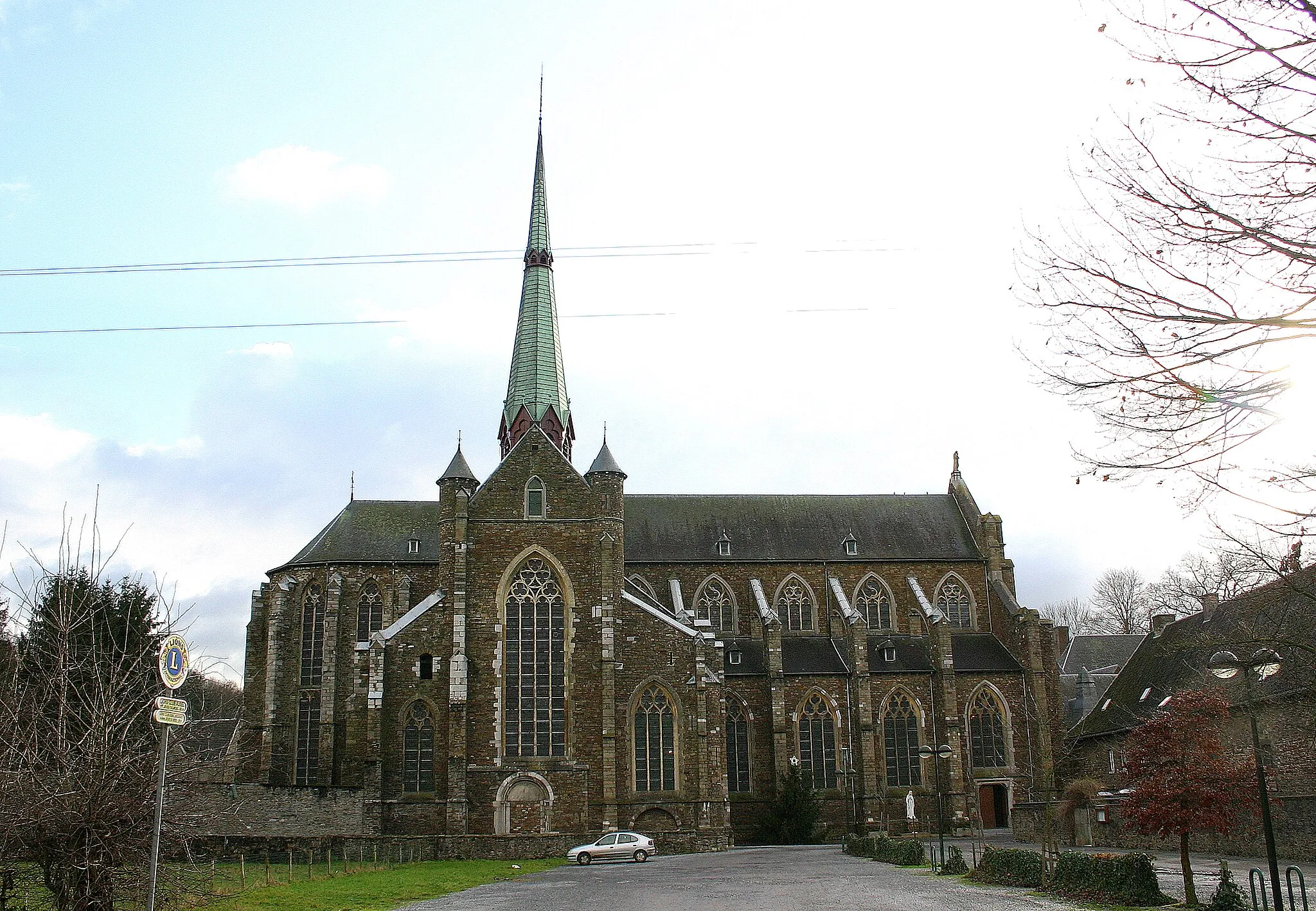 Photo showing: D'Abteikierch vum Val-Dieu