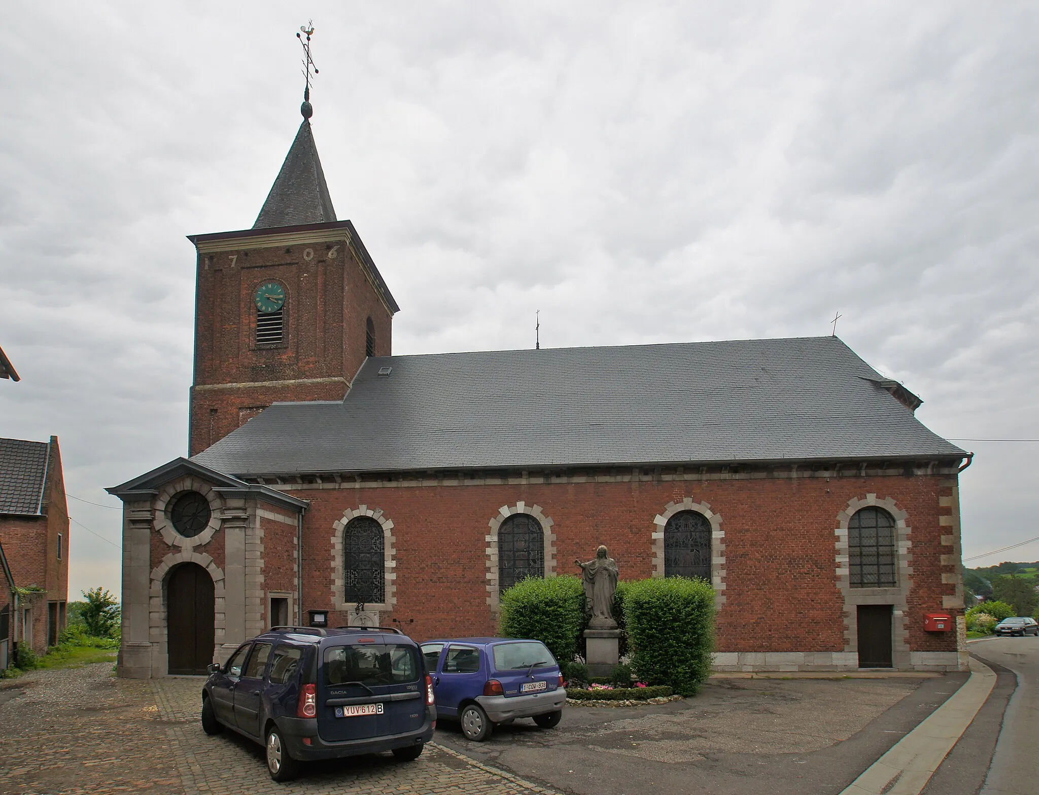 Photo showing: Dalhem (Neufchâteau), Belgium: Lawrence of Rome's Church