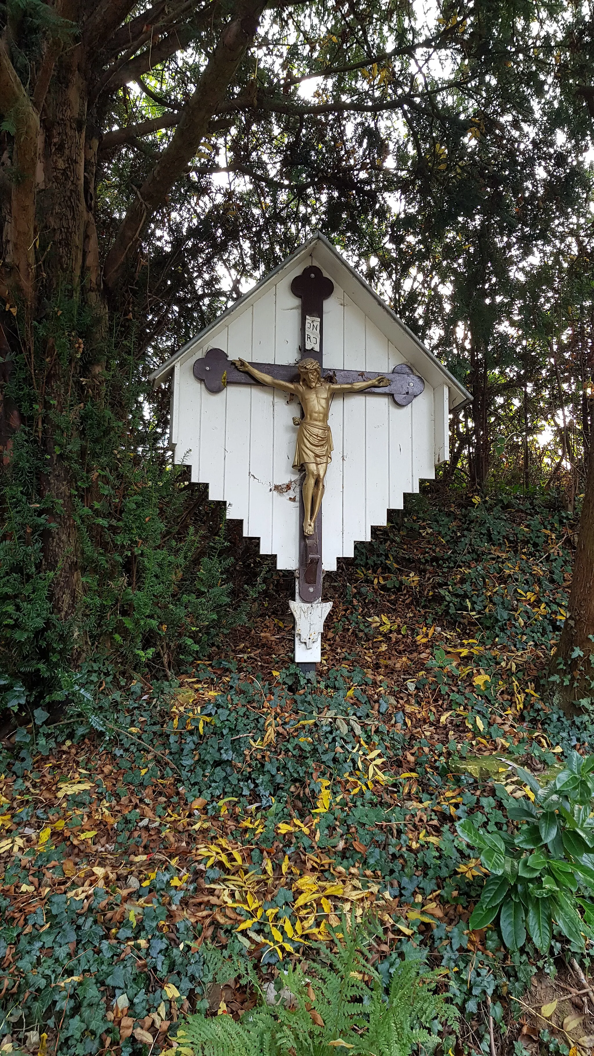 Photo showing: wegkruis Meelenbroekerweg 5, Raren, Nederland